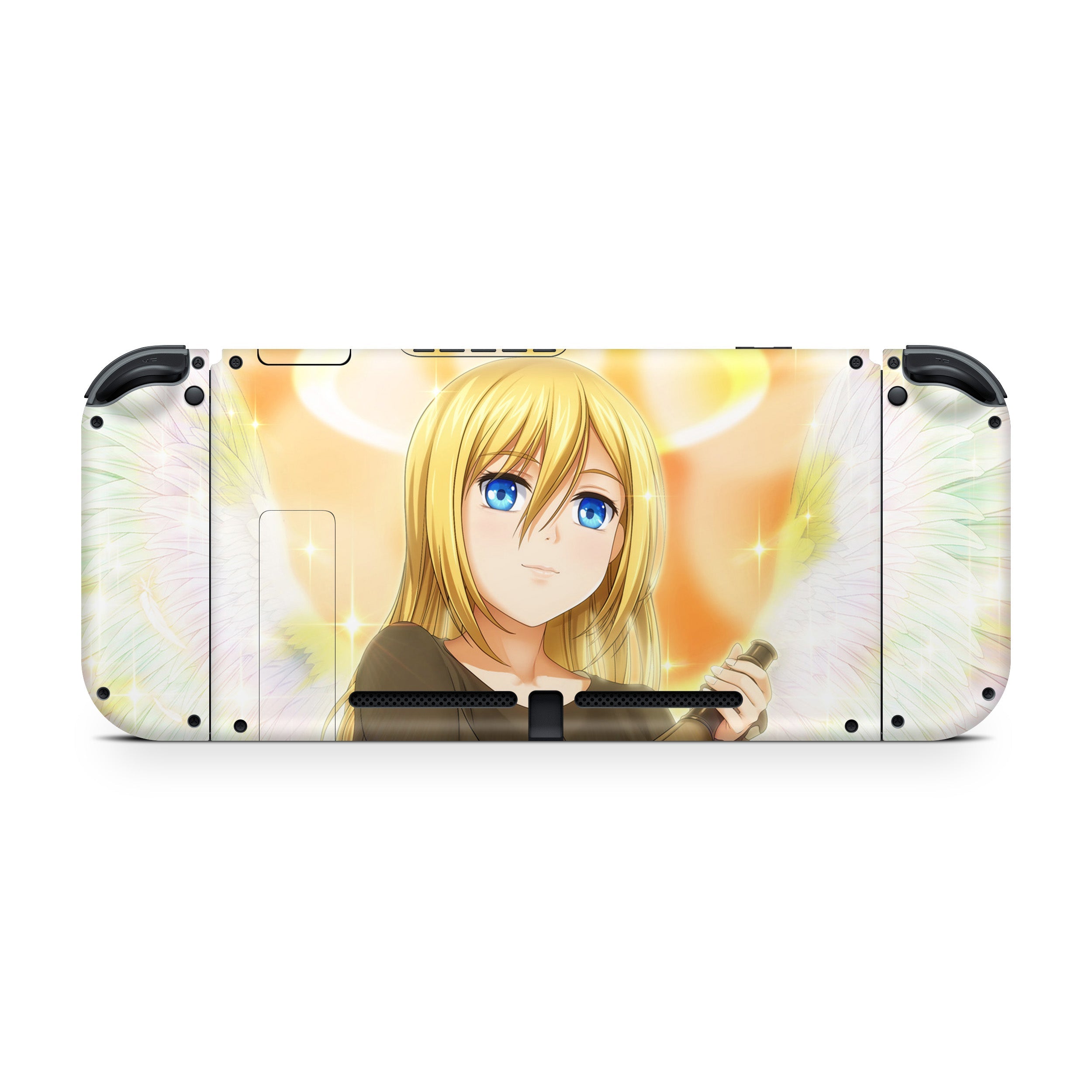 Customize Your Nintendo Switch with Attack On Titan Historia Reiss Skin!  (Version 1)