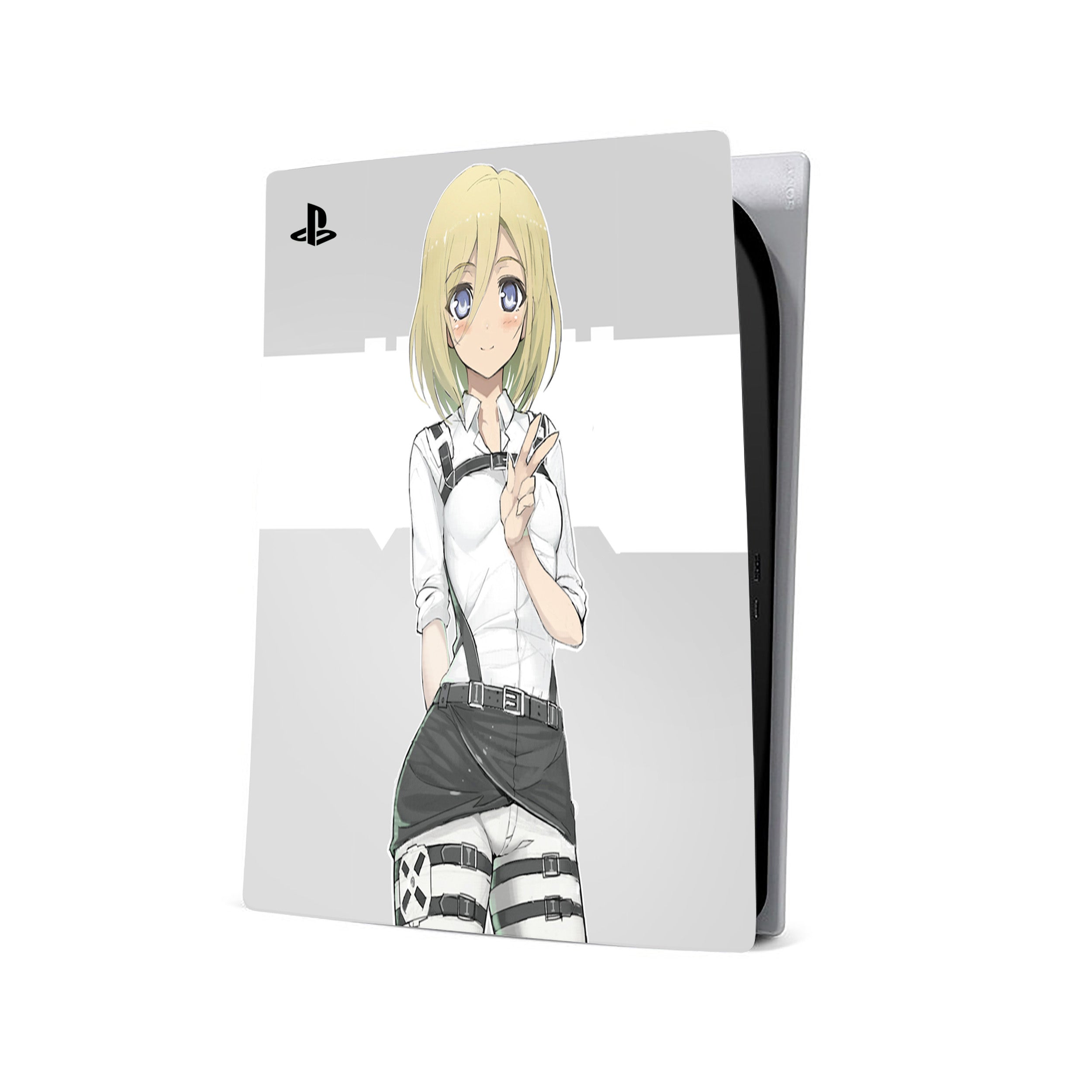 Customize Your PS5 with Attack On Titan Historia Reiss Skin! (Version 2)