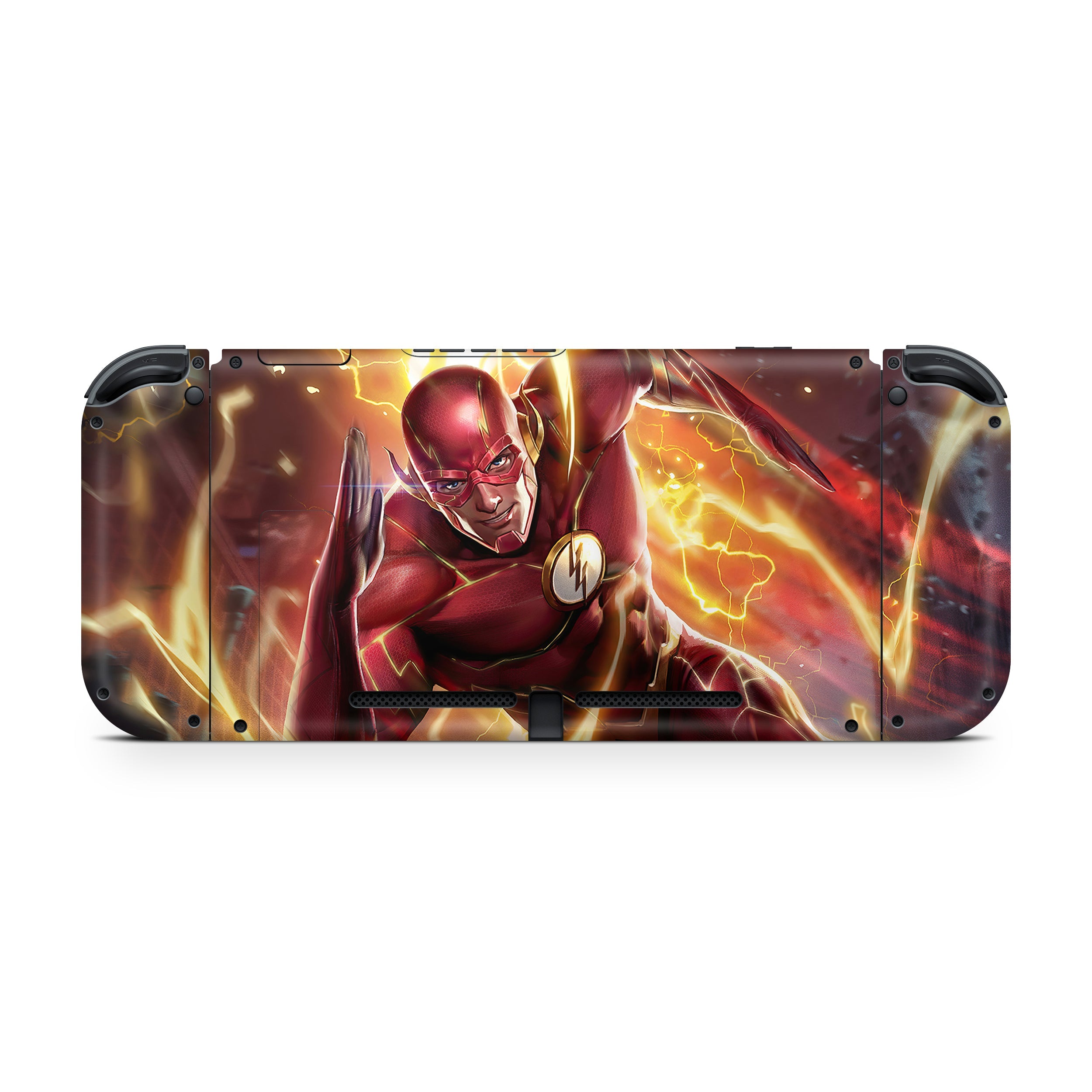 Customize Your Nintendo Switch with DC Comics Flash Skin! (Version 3)