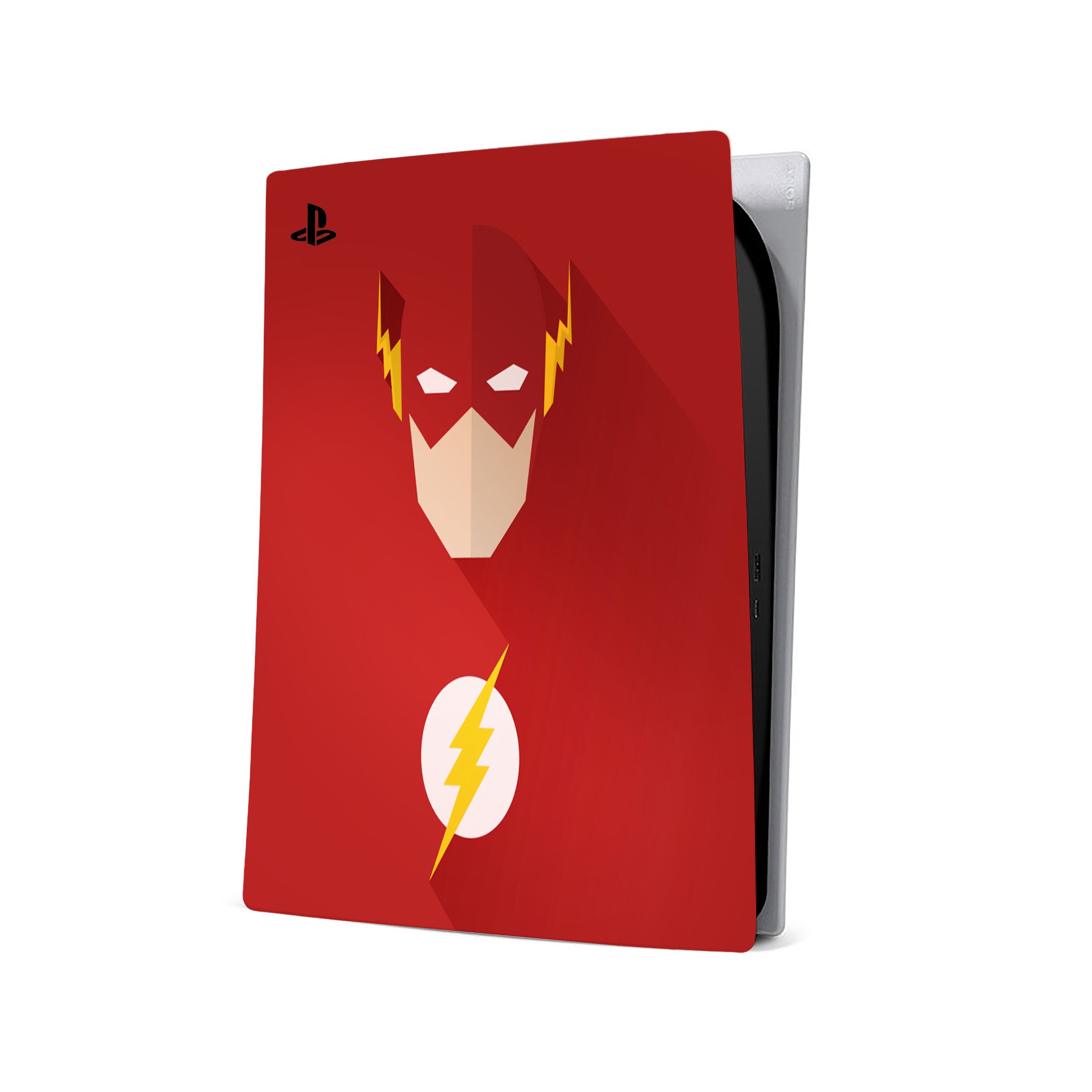 Customize Your PS5 with DC Comics Flash Skin! (Version 5)