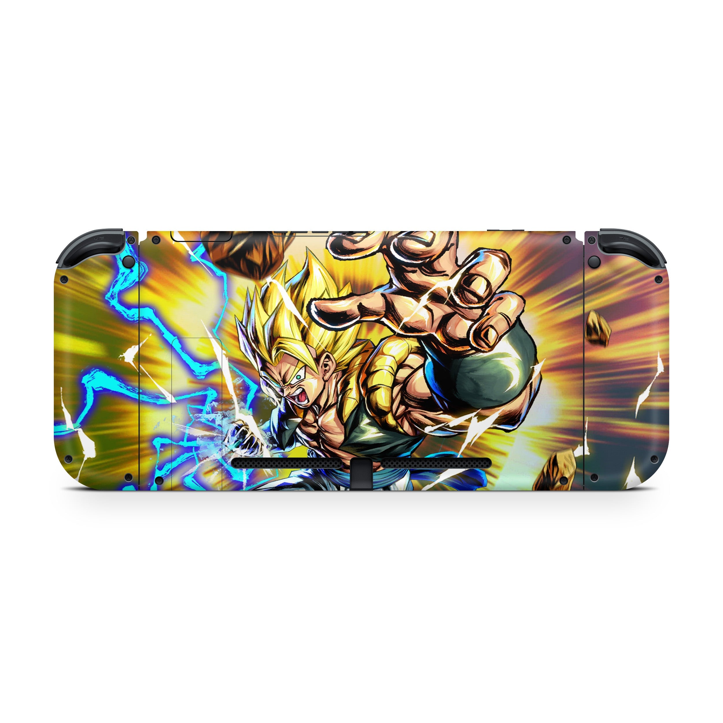 Customize Your Nintendo Switch with Dragon Ball Super Gogeta Skin! (Version  3)