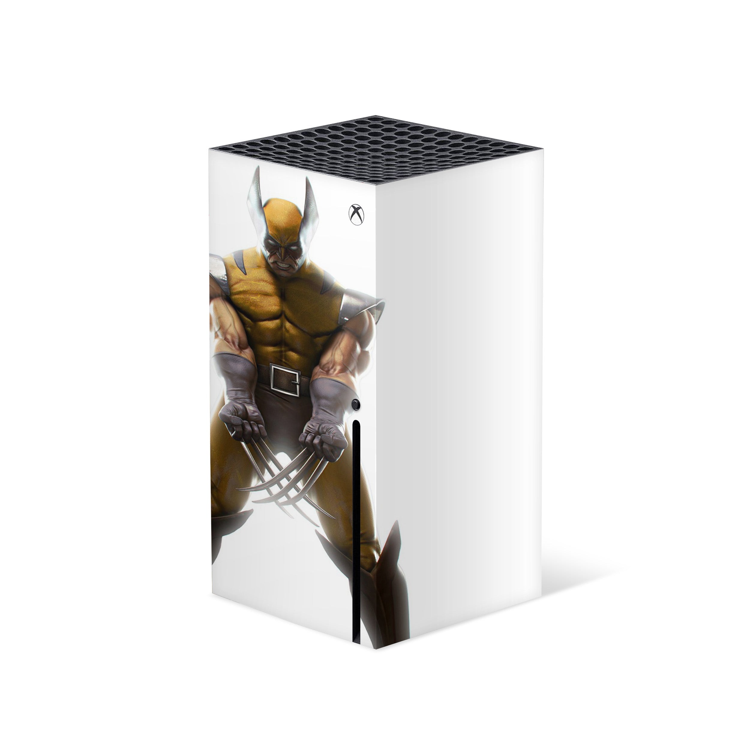 Customize Your Xbox Series X with Marvel Comics X Men Wolverine Skin!  (Version 7)