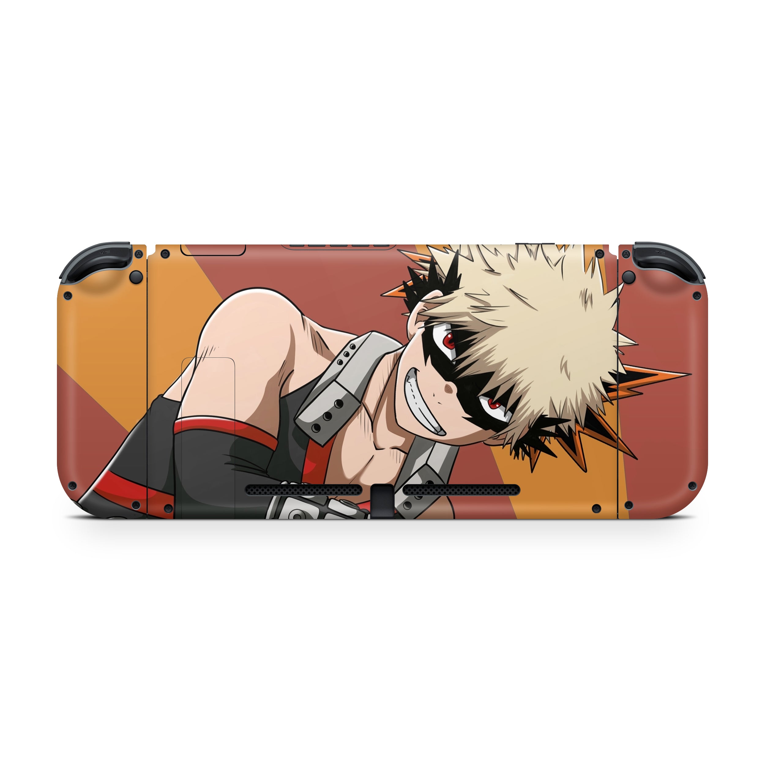 Customize Your Nintendo Switch with My Hero Academia Katsuki Bakugo Skin!  (Version 5)