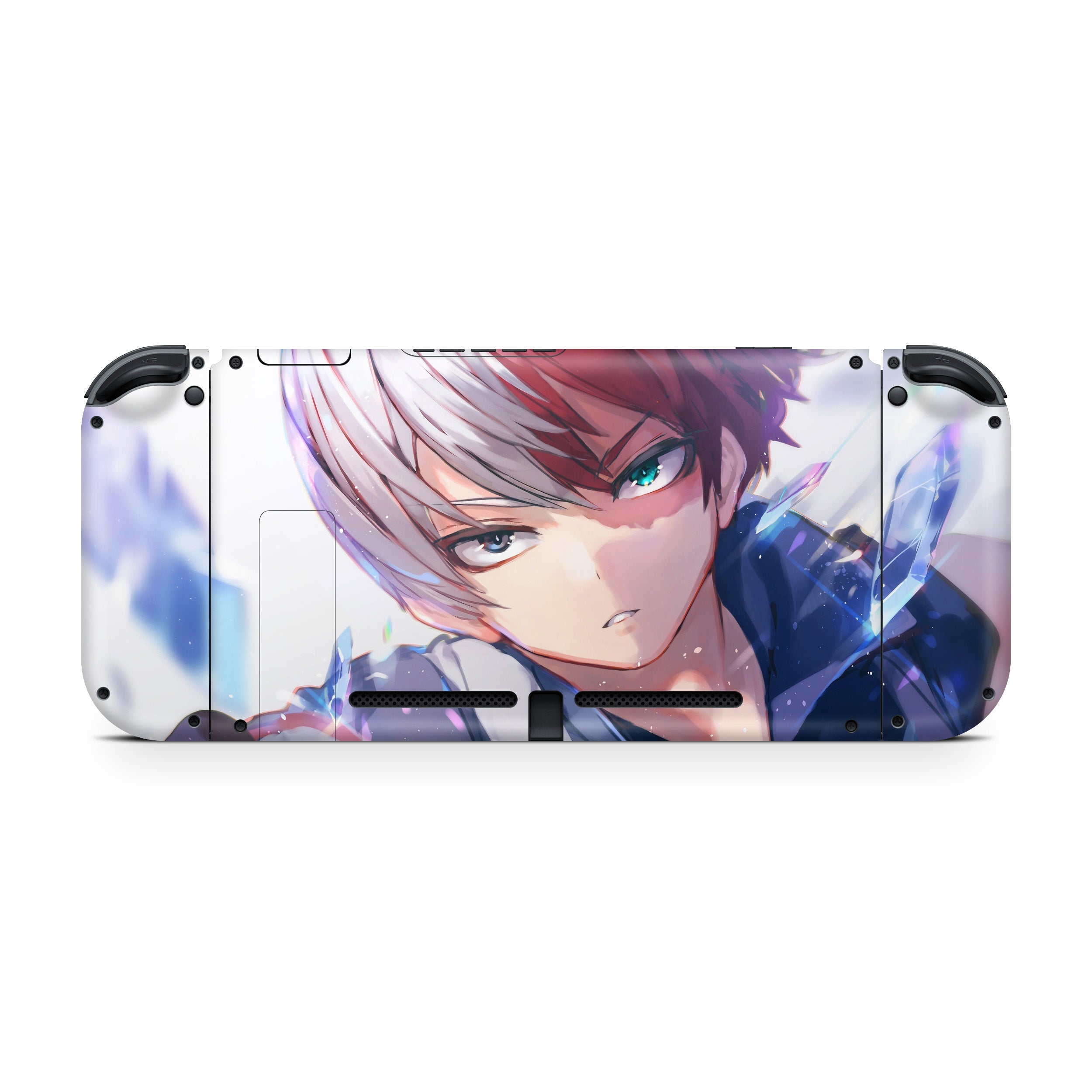 Customize Your Nintendo Switch with My Hero Academia Shoto Todoroki Skin!  (Version 3)