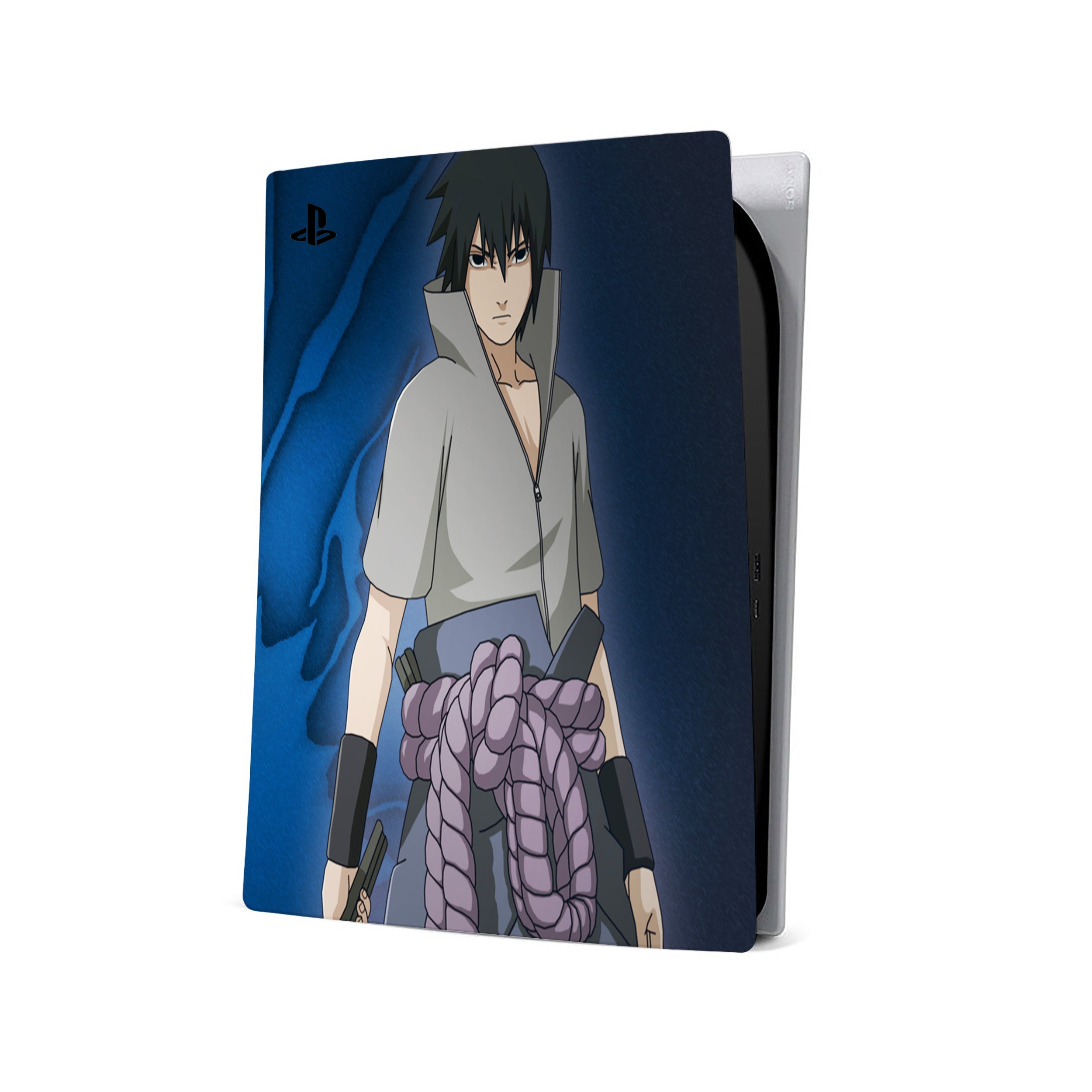 Customize Your PS5 with Naruto Sasuke Skin! (Version 2)