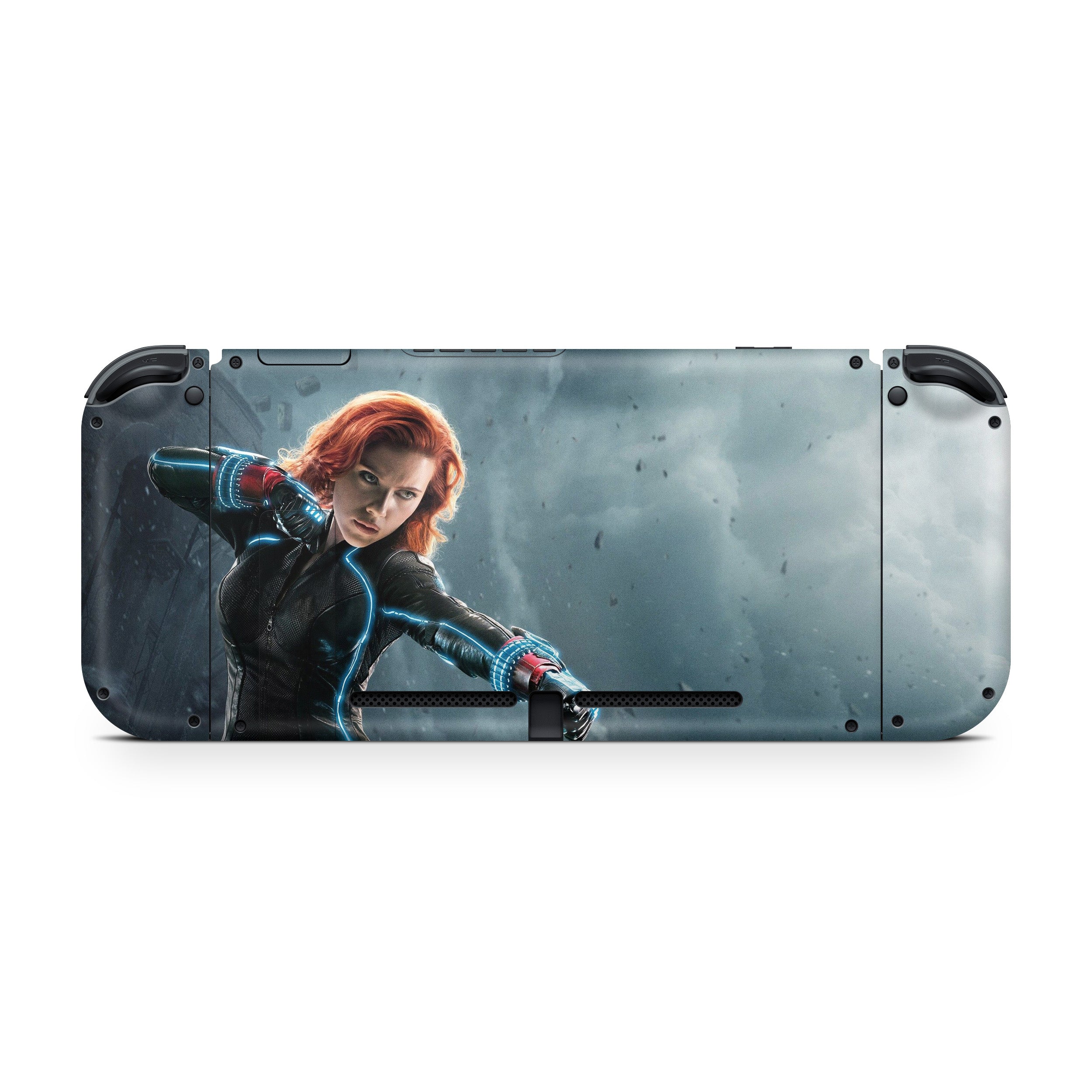 Customize Your Nintendo Switch with Marvel Black Widow Skin! (Version 1)