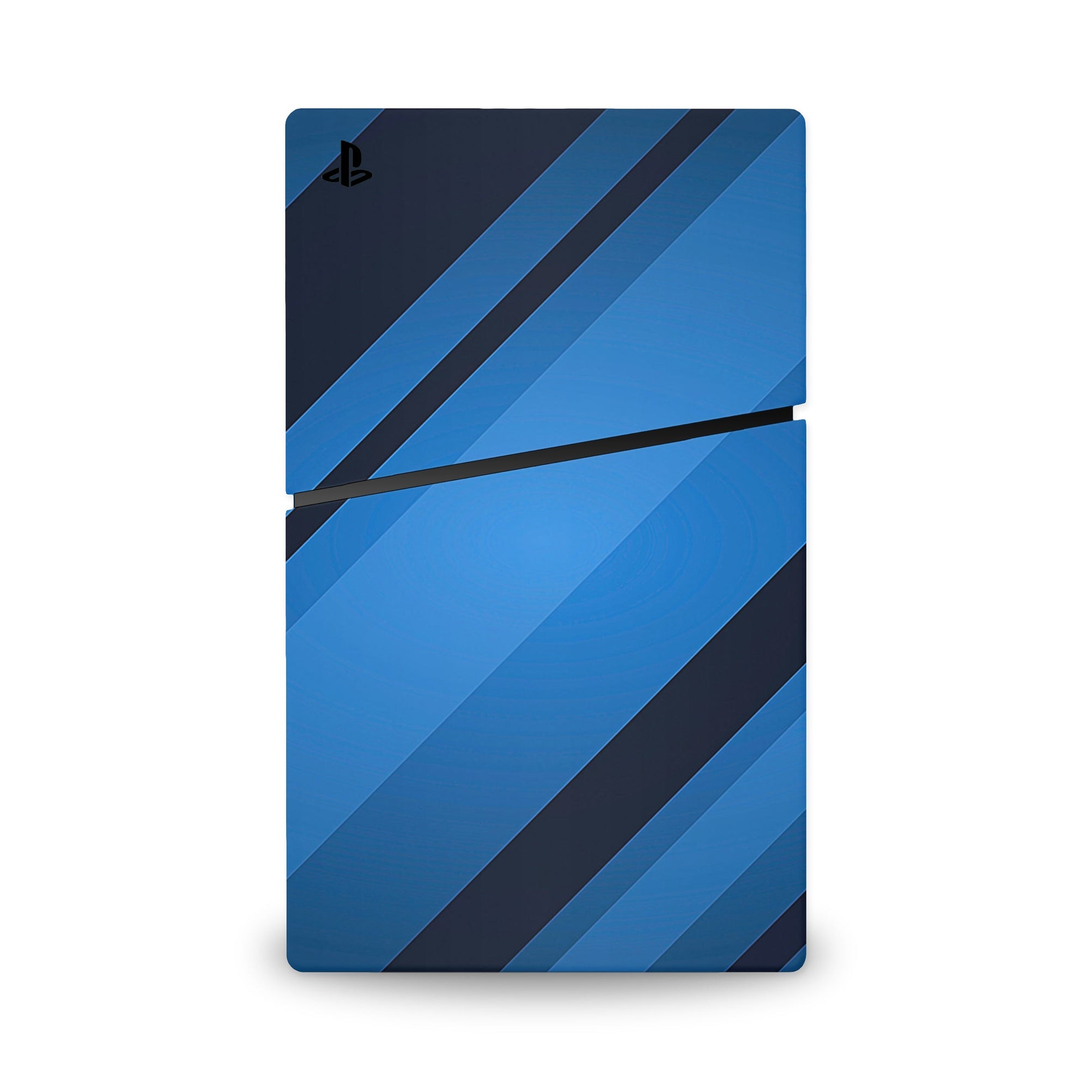 A video game skin featuring a Neon Flow design for the PS5 Slim Digital.