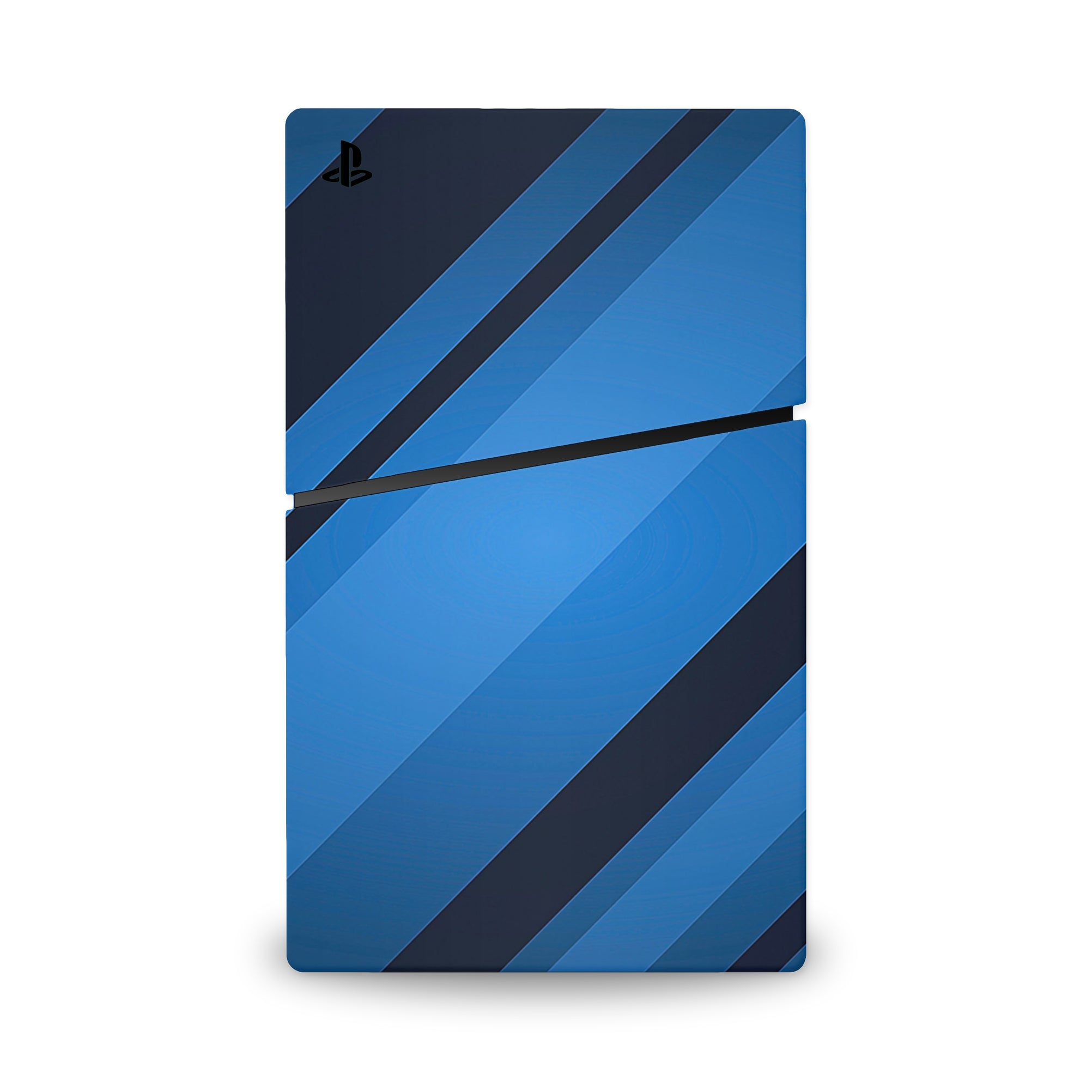 A video game skin featuring a Neon Flow design for the PS5 Digital Slim.