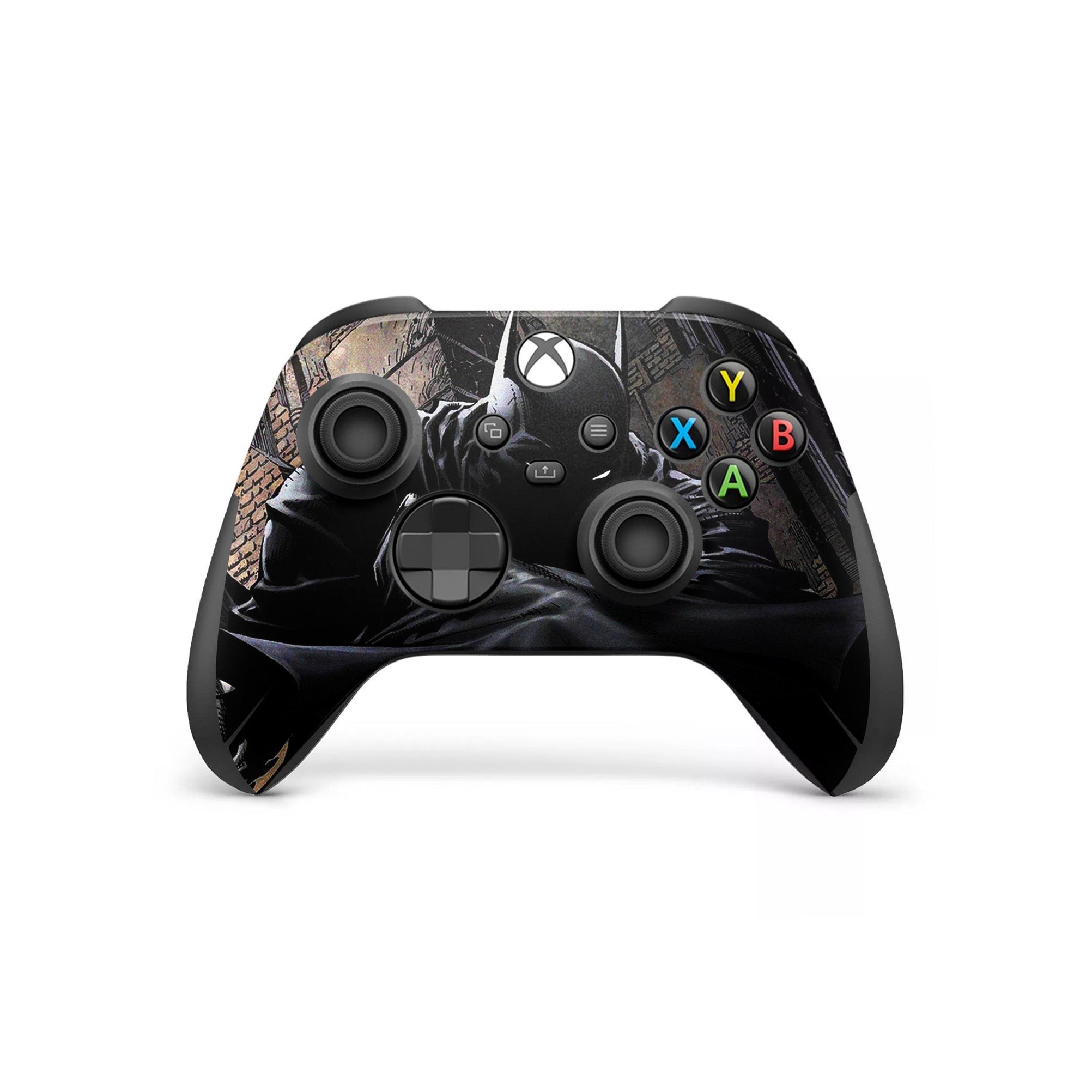 A video game skin featuring a Midnight Vigilante 2 design for the Xbox Series Wireless Controller.