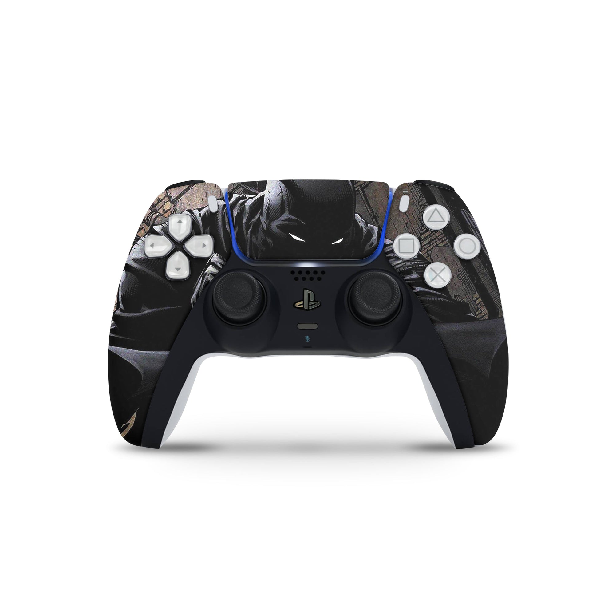 A video game skin featuring a Midnight Vigilante 2 design for the PS5 Controller.