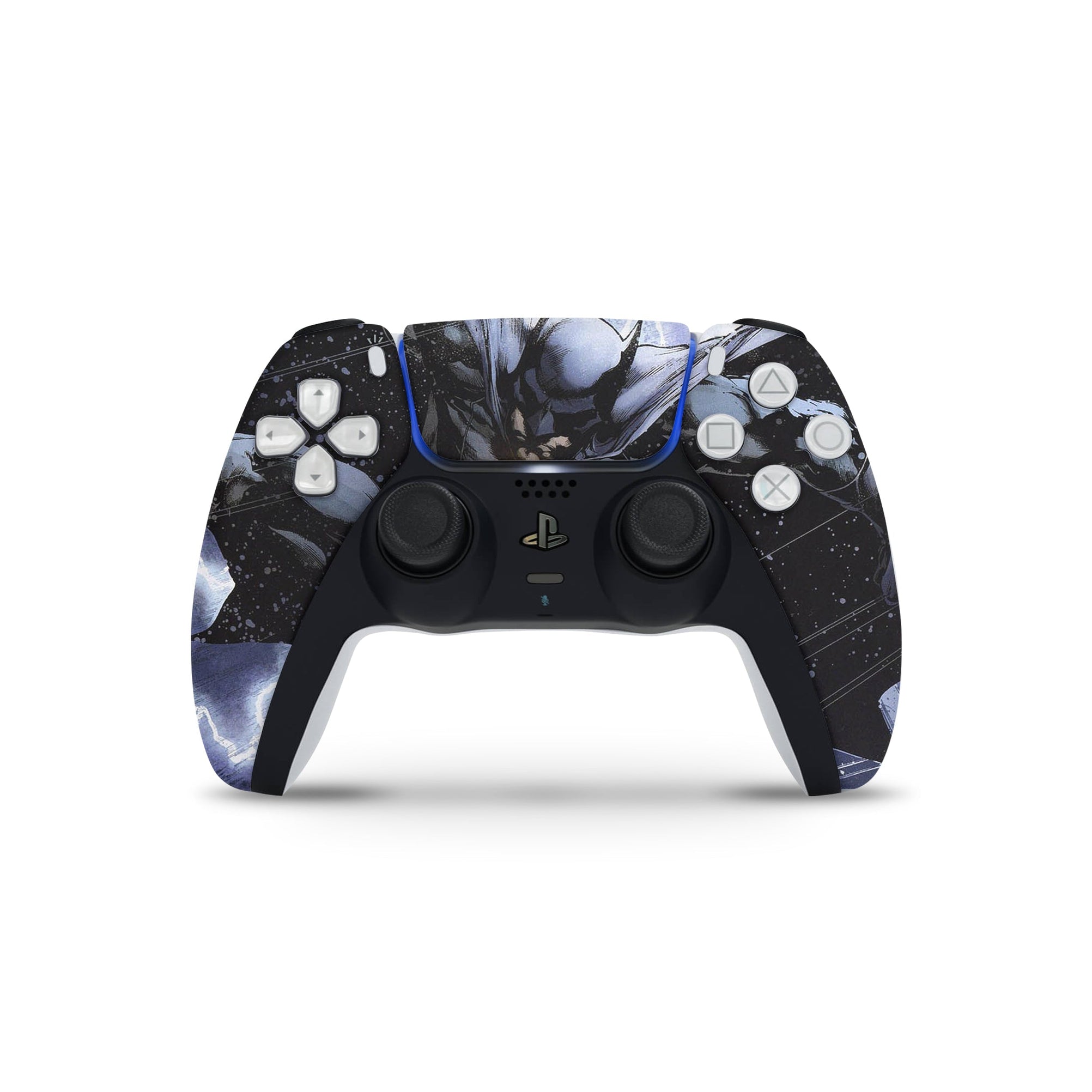 A video game skin featuring a Midnight Vigilante 3 design for the PS5 Controller.