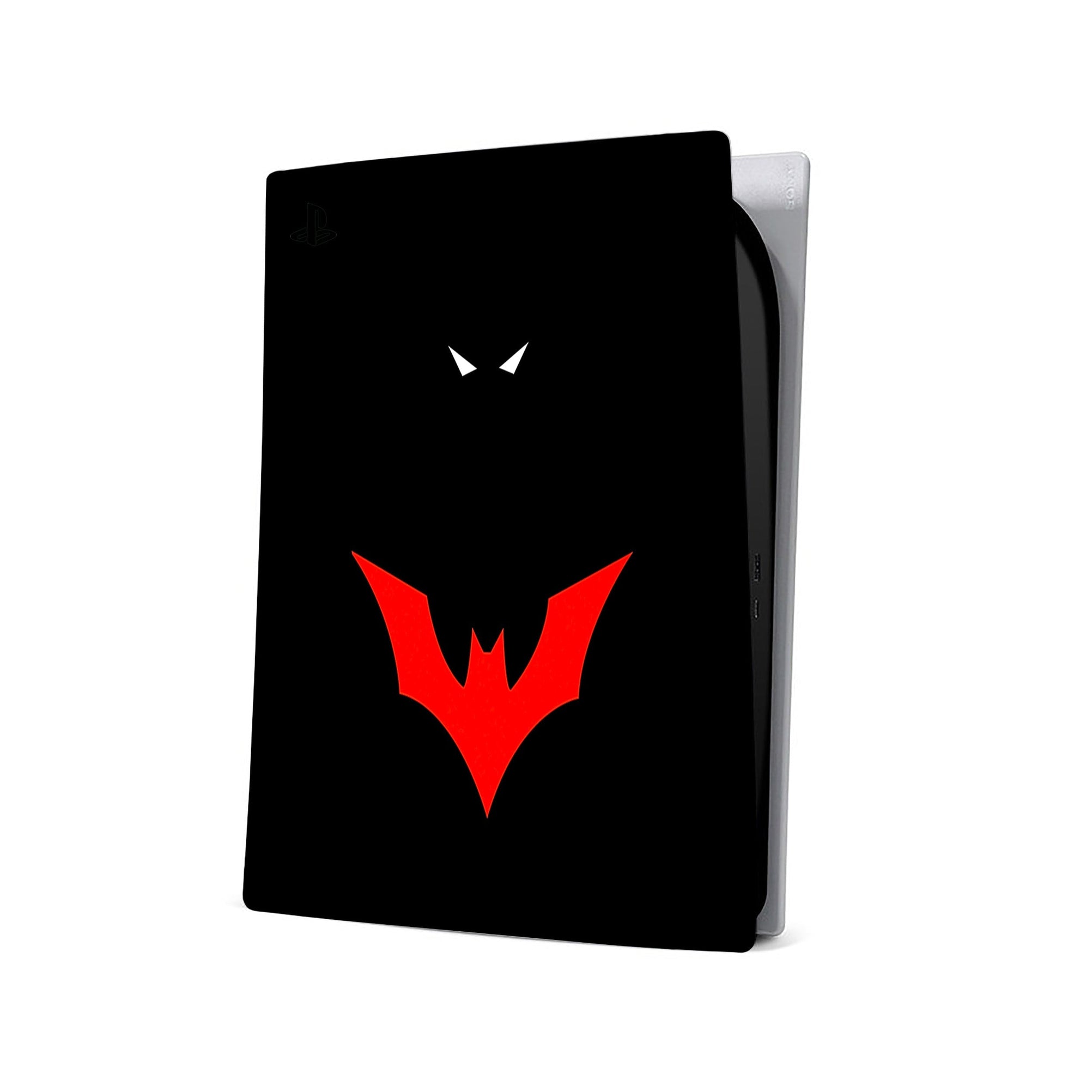 A video game skin featuring a Midnight Vigilante 4 design for the PS5 Digital.