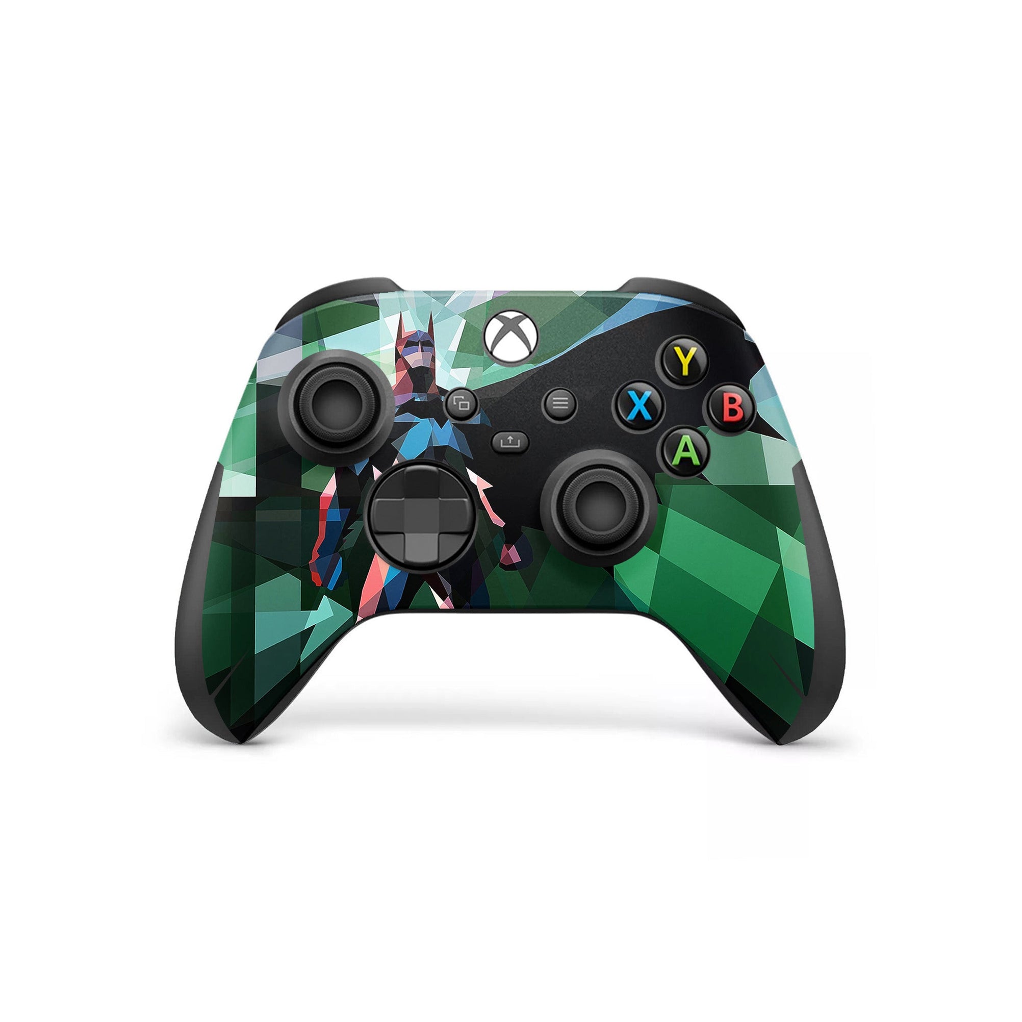 A video game skin featuring a Midnight Vigilante 5 design for the Xbox Series Wireless Controller.