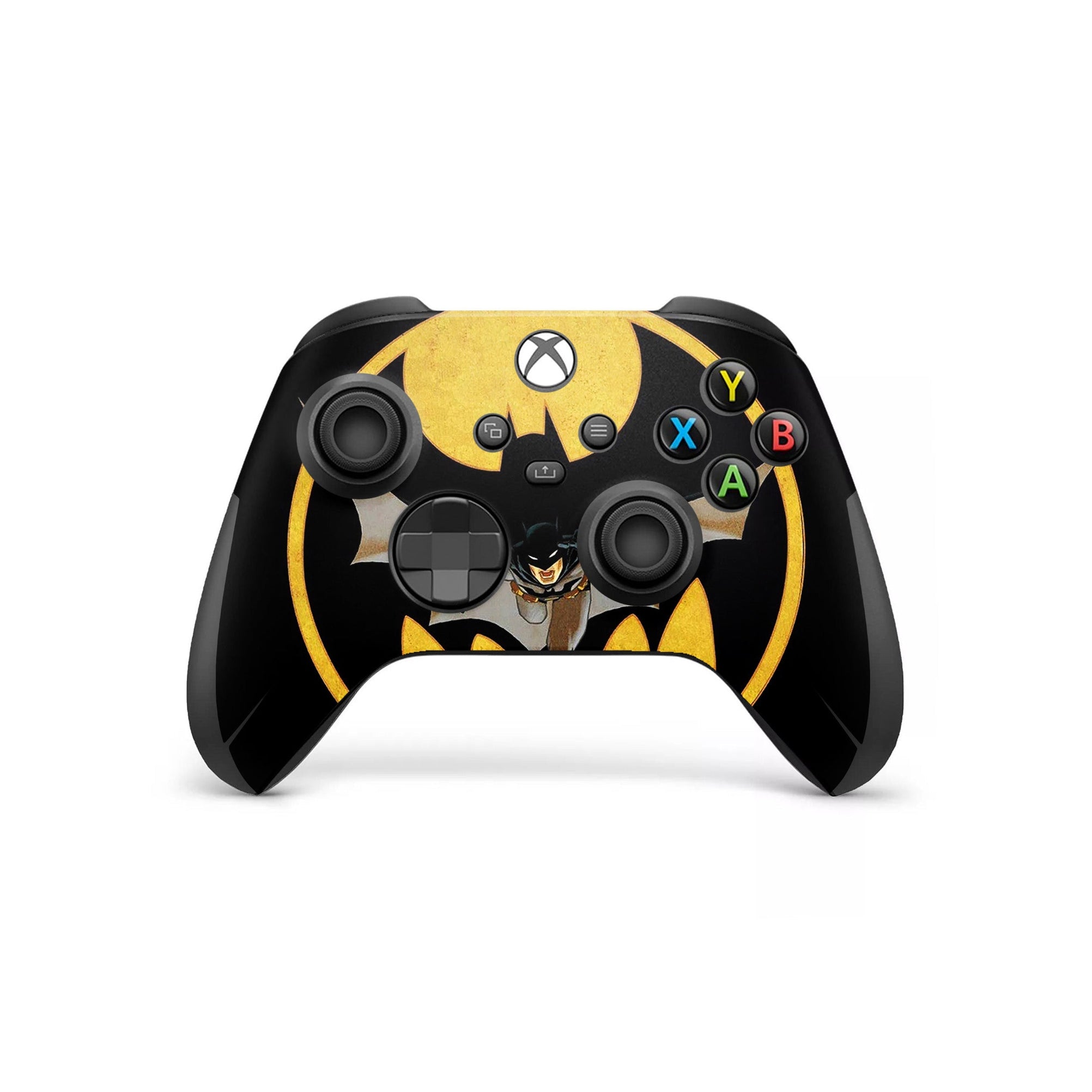 A video game skin featuring a Midnight Vigilante 8 design for the Xbox Series X Controller.