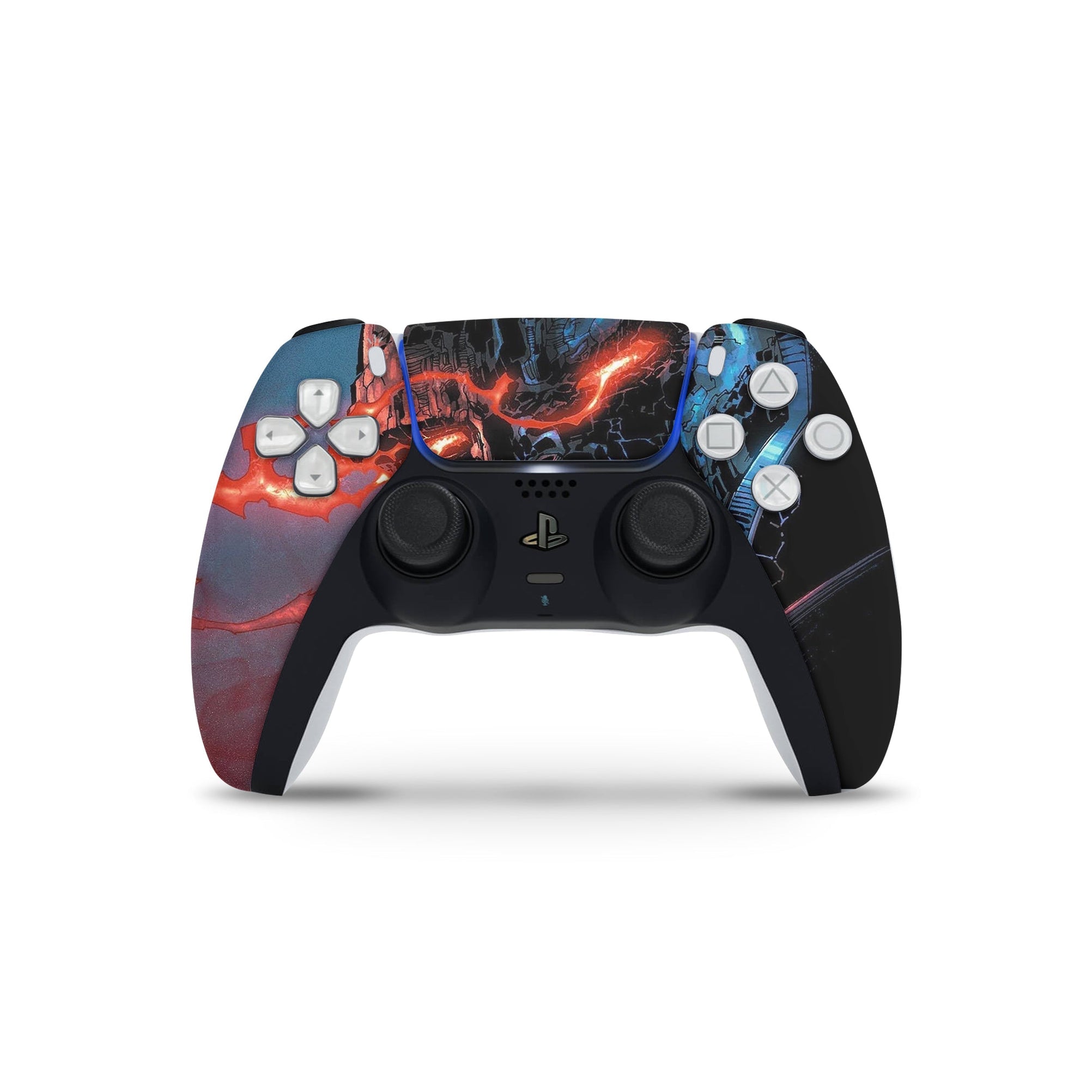 A video game skin featuring a Cosmic Tyrant design for the PS5 Controller.