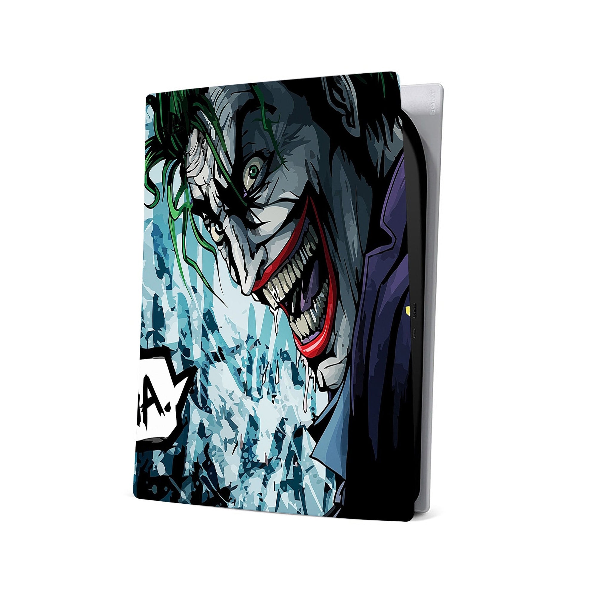 A video game skin featuring a Chaotic Clown King of Crime 11 design for the PS5.