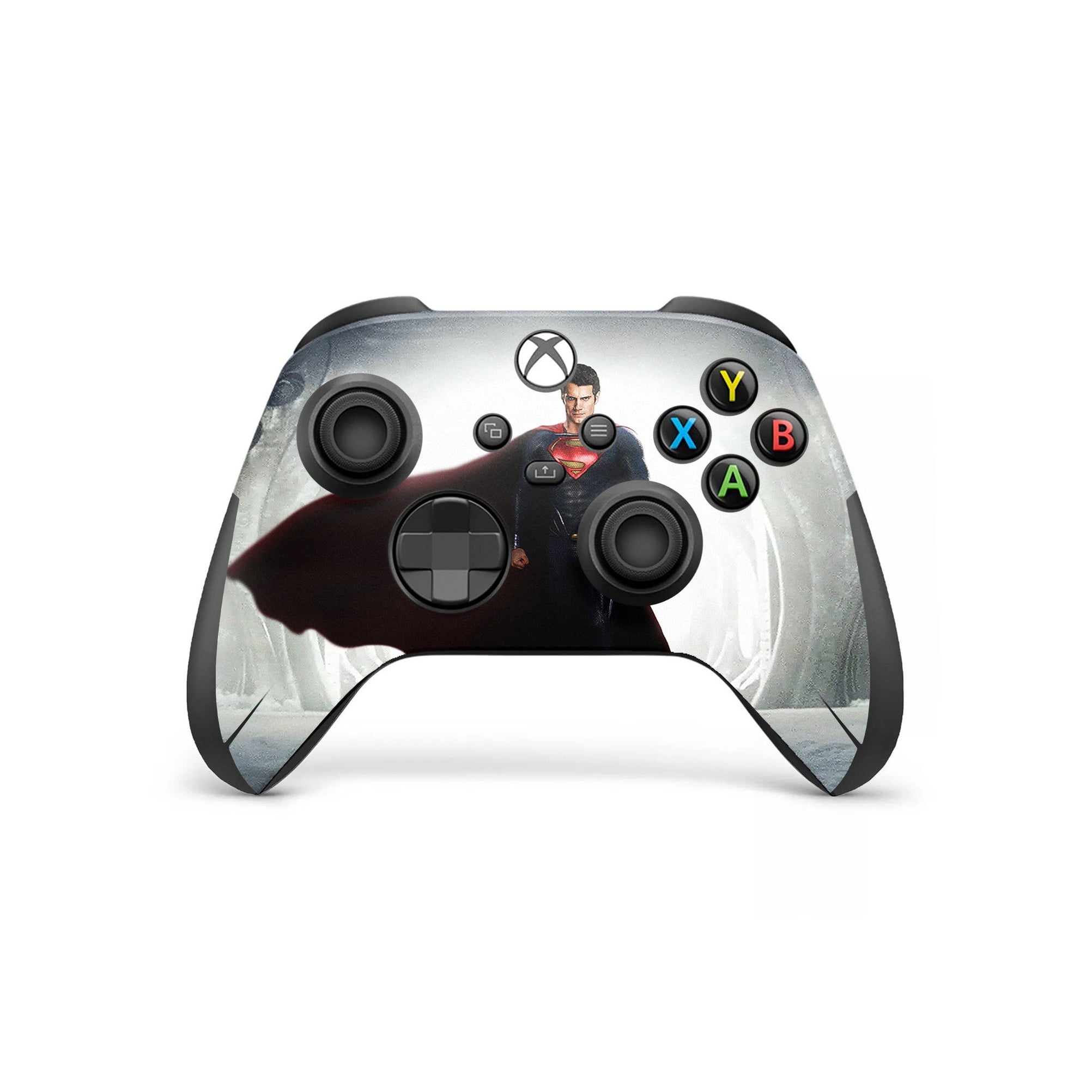 A video game skin featuring a Steel Guardian design for the Xbox Series X Controller.