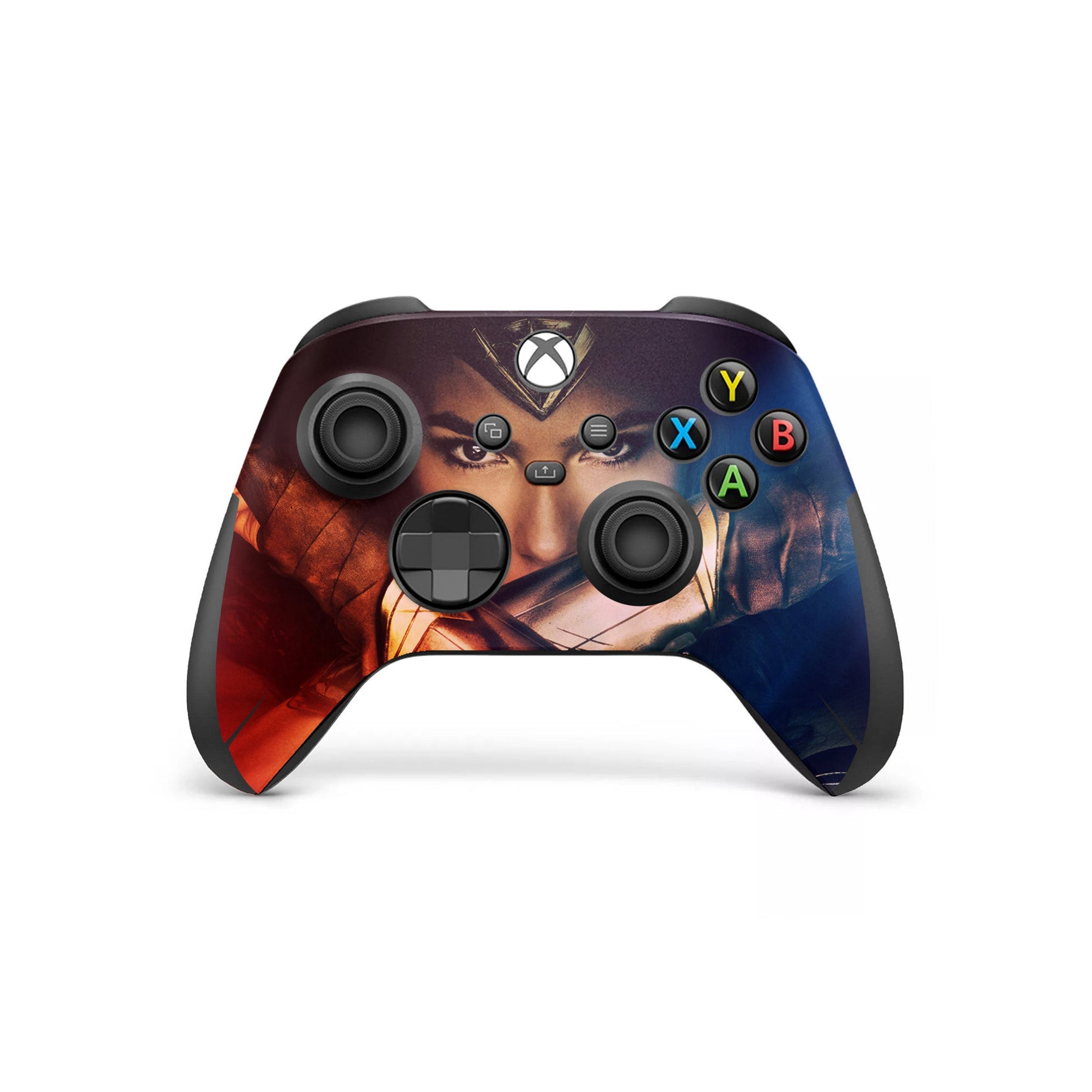 A video game skin featuring a Amazonian Warrior 4 design for the Xbox Series Wireless Controller.