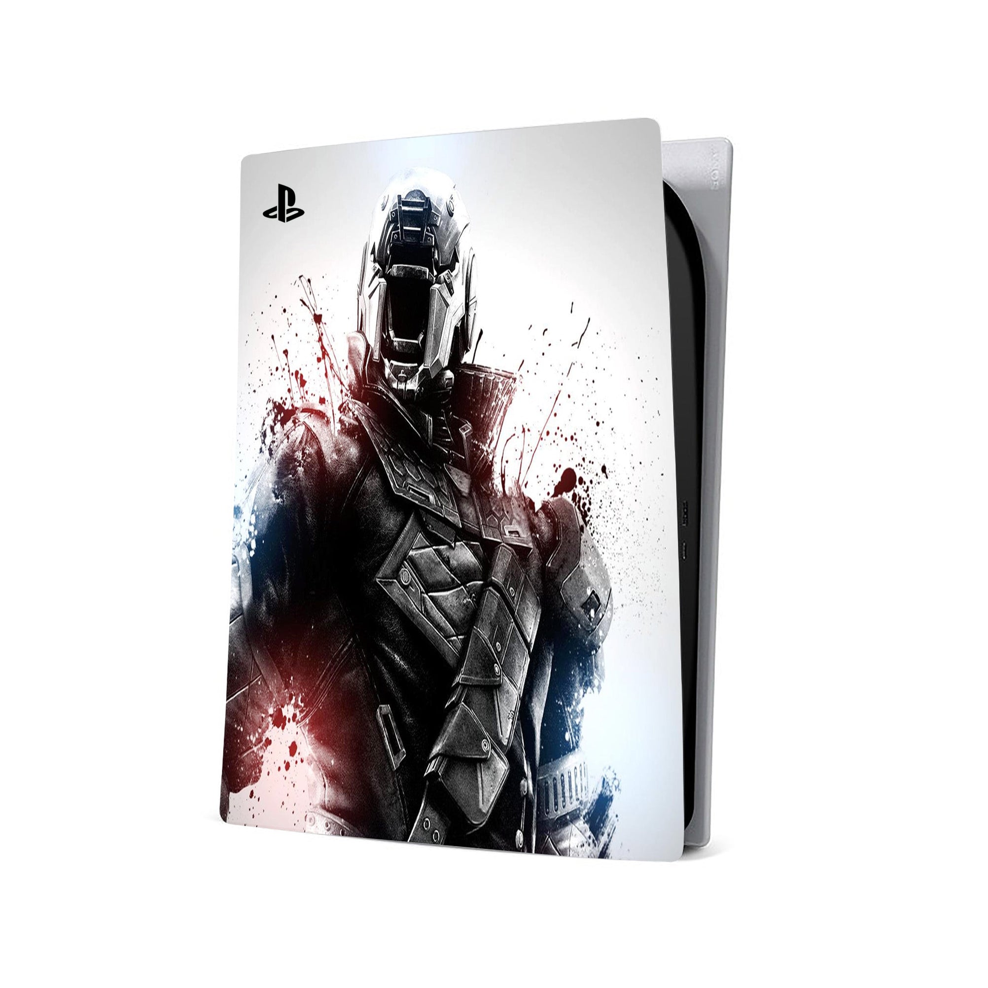 A video game skin featuring a Galaxy's Guardian 1 design for the PS5.