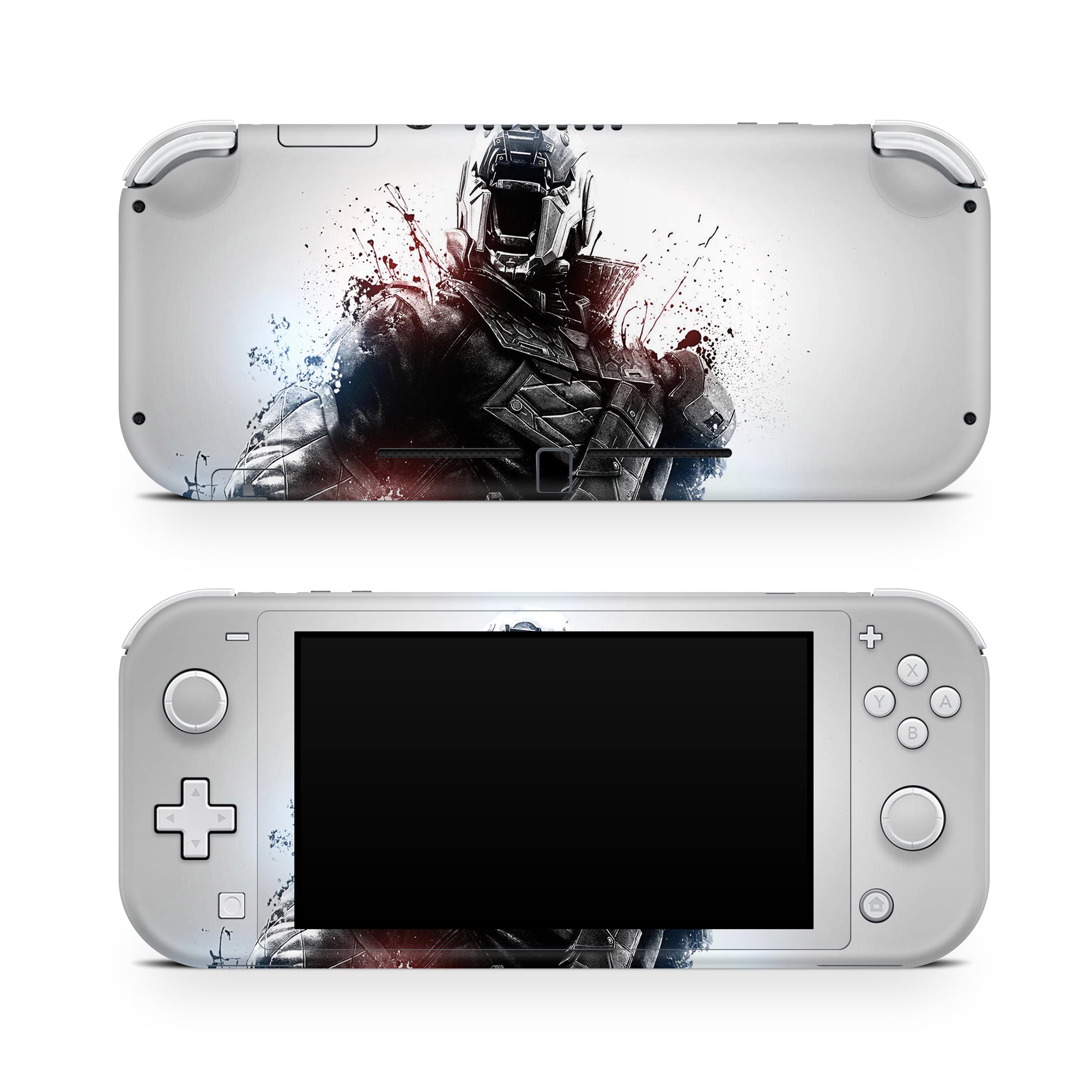 A video game skin featuring a Galaxy's Guardian 1 design for the Nintendo Switch Lite.