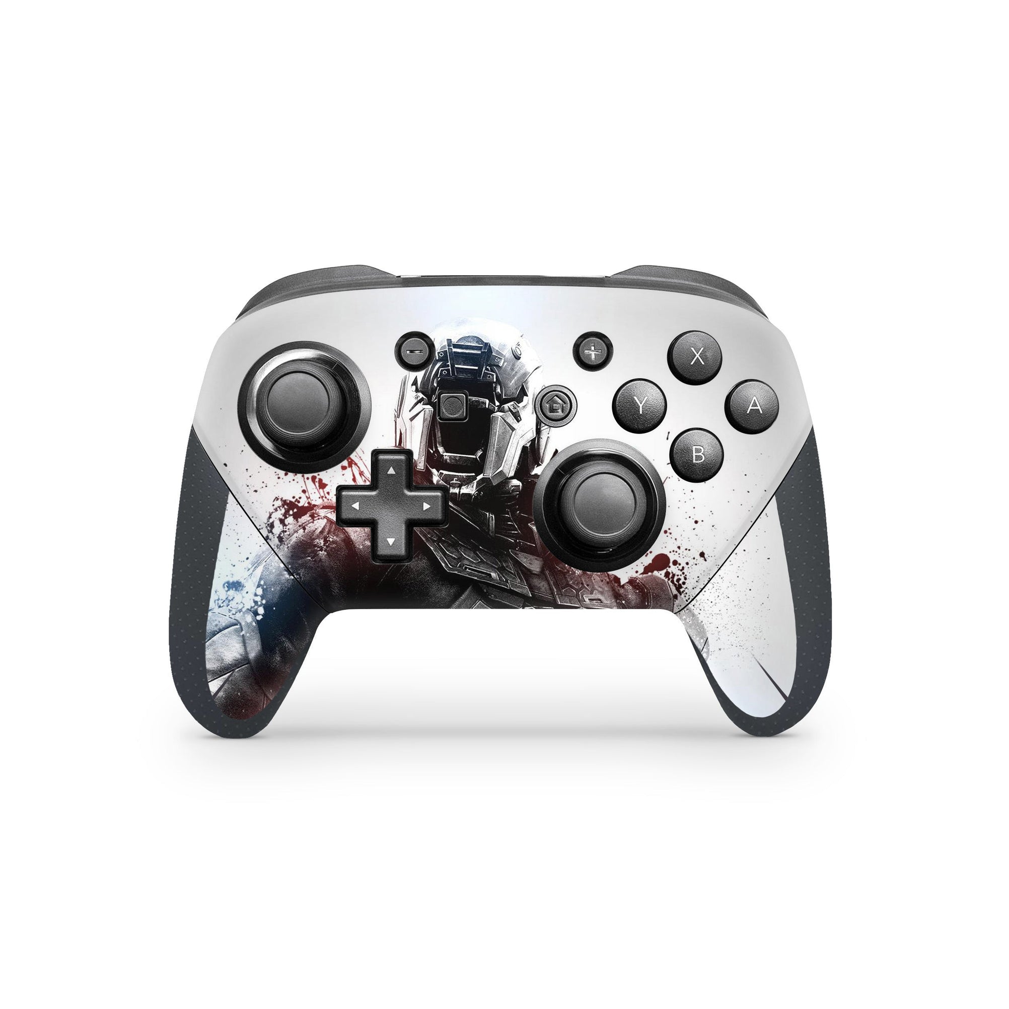 A video game skin featuring a Galaxy's Guardian 1 design for the Nintendo Switch Pro Controller.