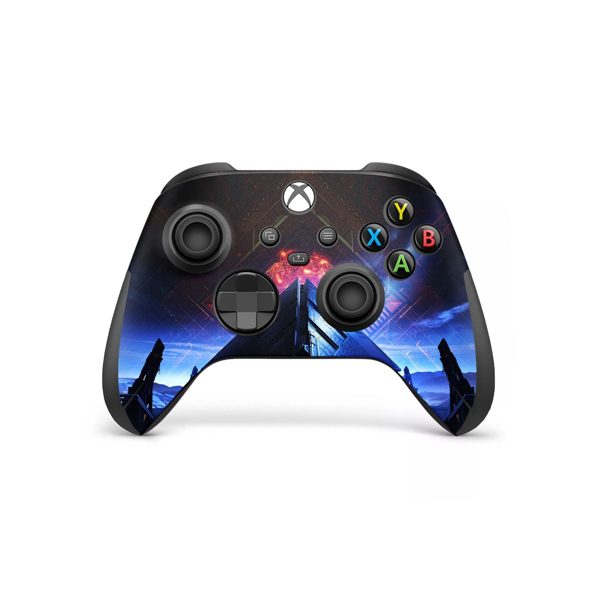 A video game skin featuring a Galaxy's Guardian 2 1 design for the Xbox Series X Controller.