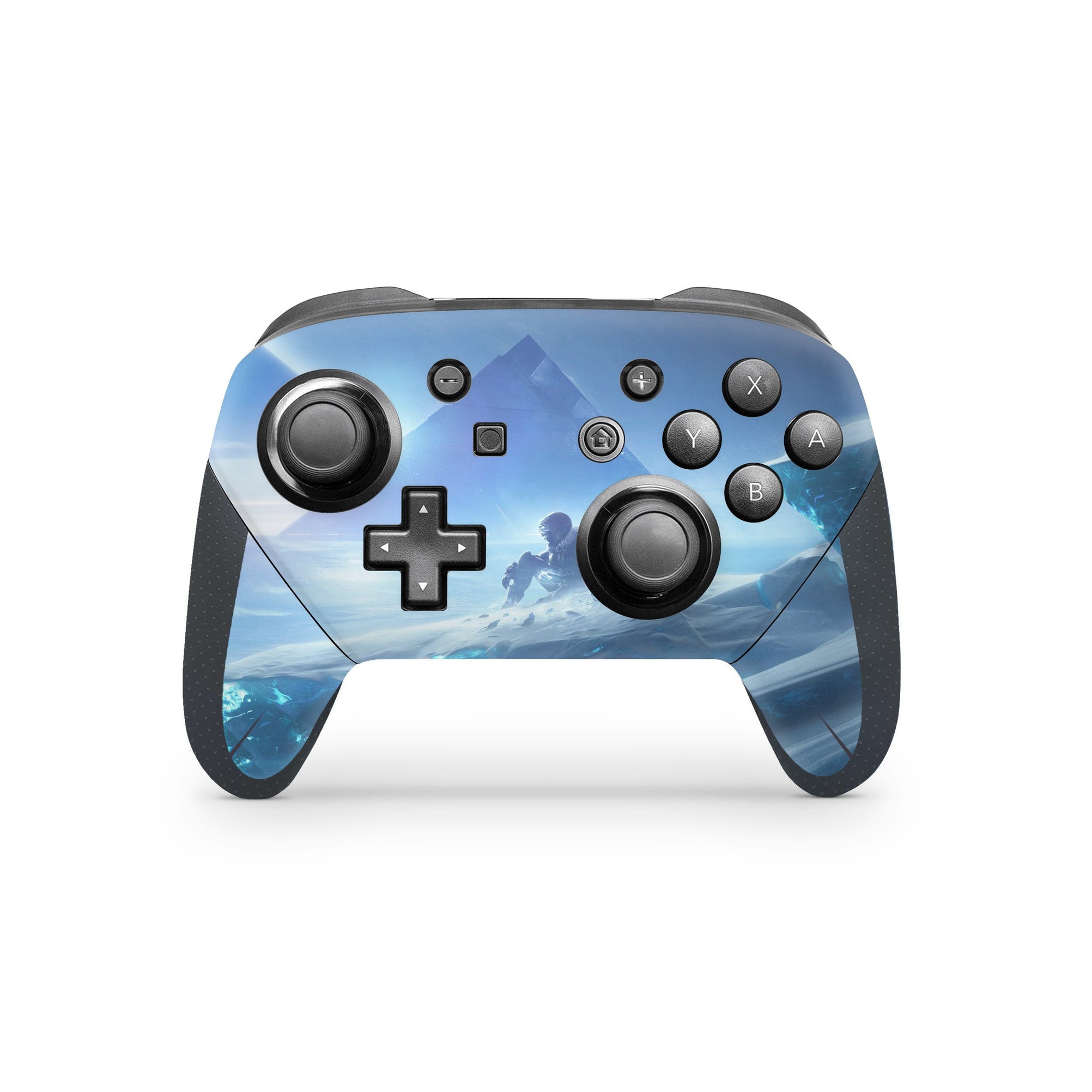 A video game skin featuring a Galaxy's Guardian 2 design for the Nintendo Switch Pro Controller.