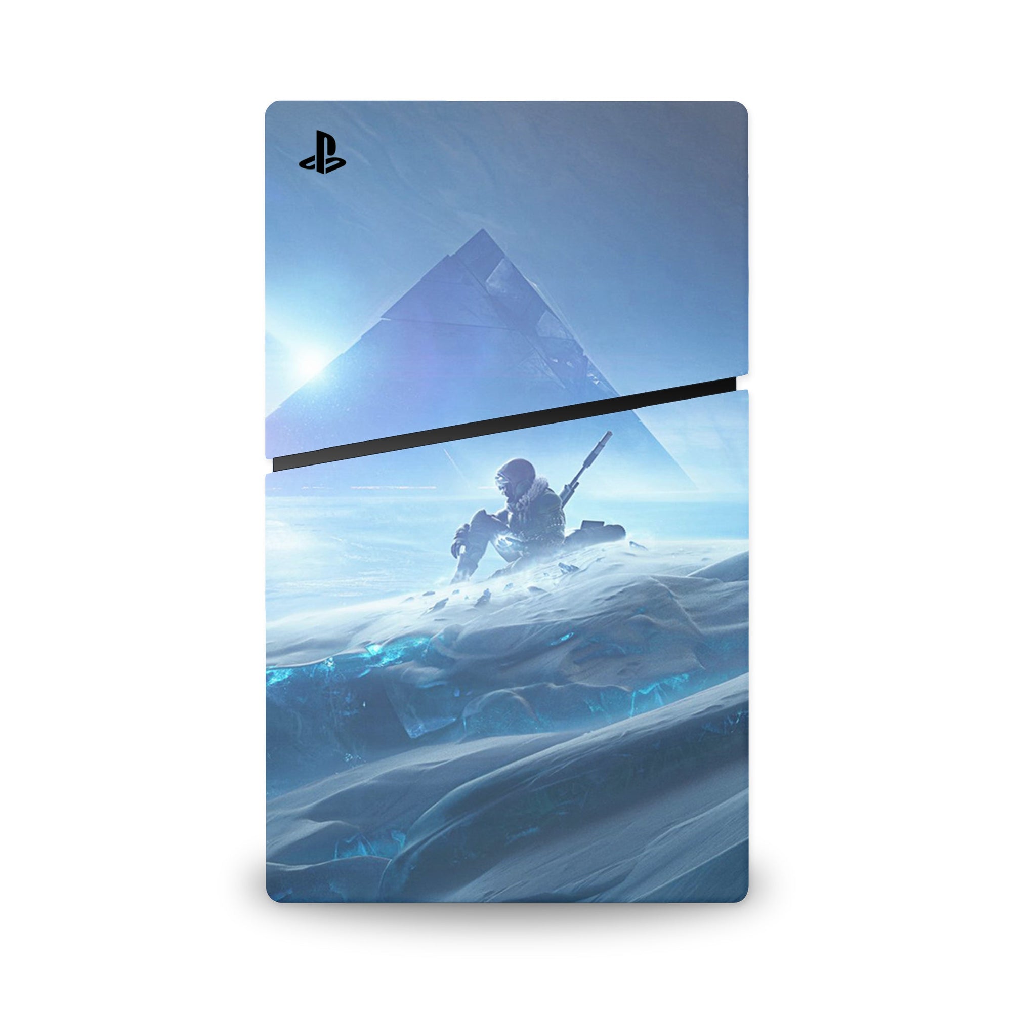 A video game skin featuring a Galaxy's Guardian 2 design for the PS5 Slim Digital.