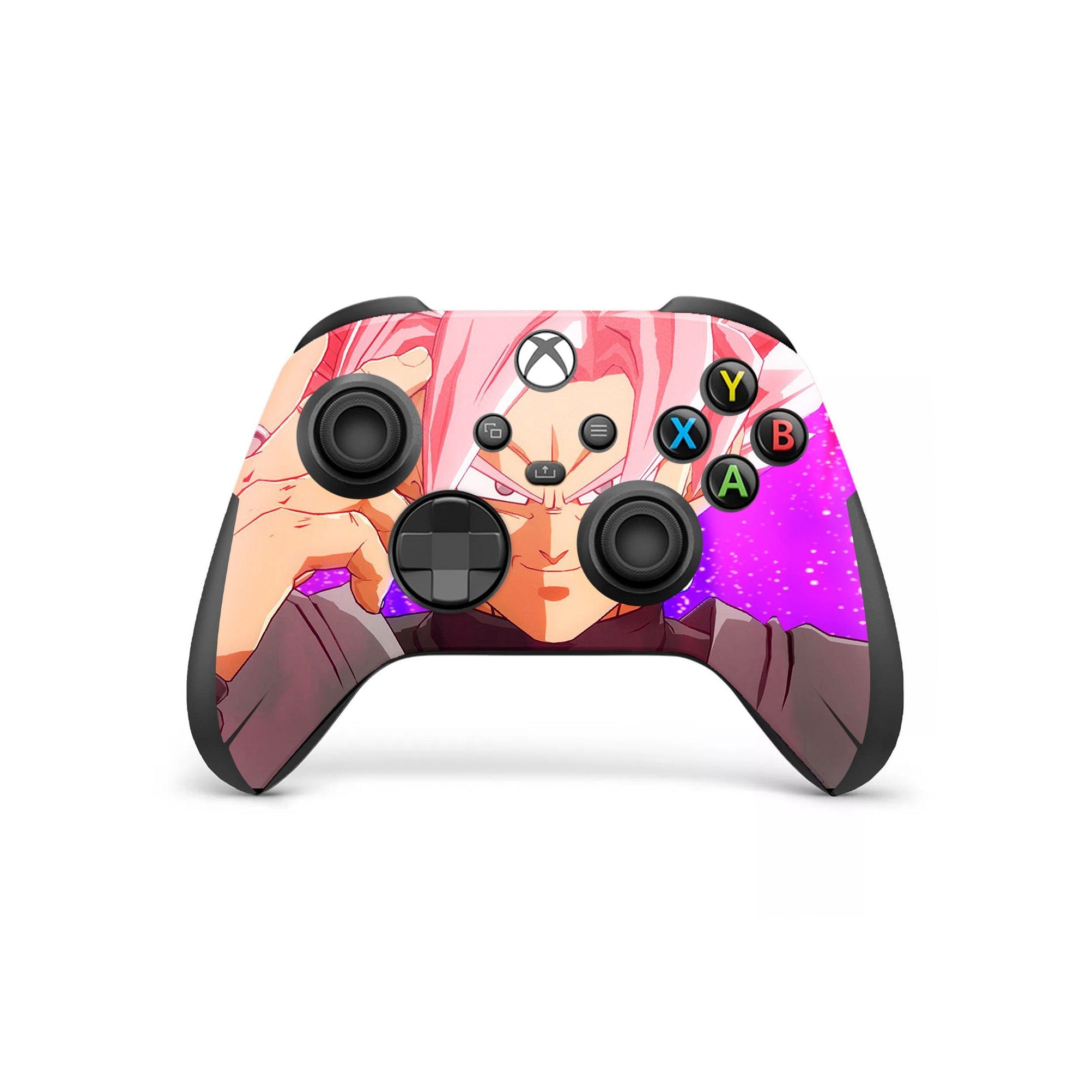 A video game skin featuring a Dark Primodial Warrior 2 design for the Xbox Series X Controller.