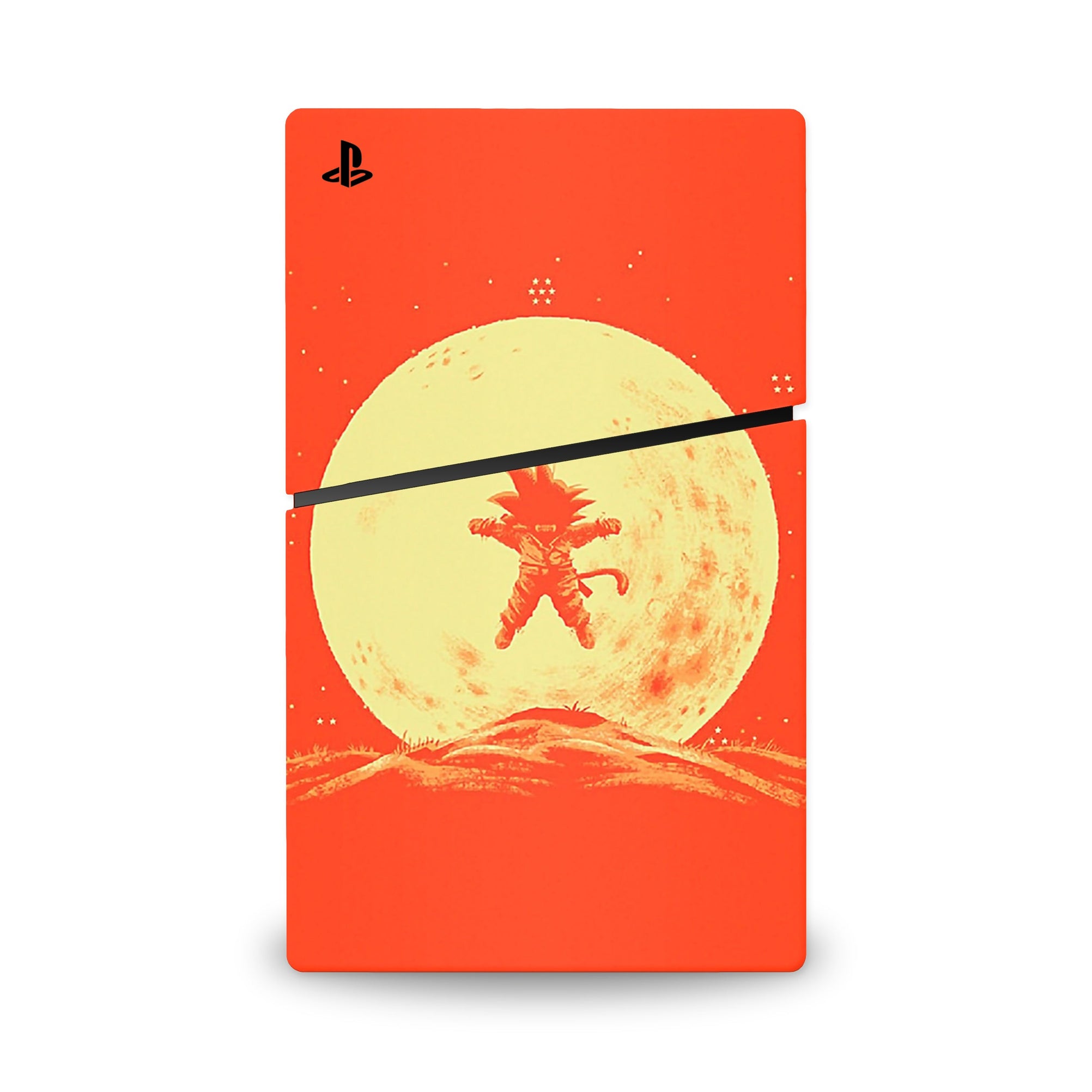 A video game skin featuring a Primordial Prodigy Warrior 2 design for the PS5 Slim.