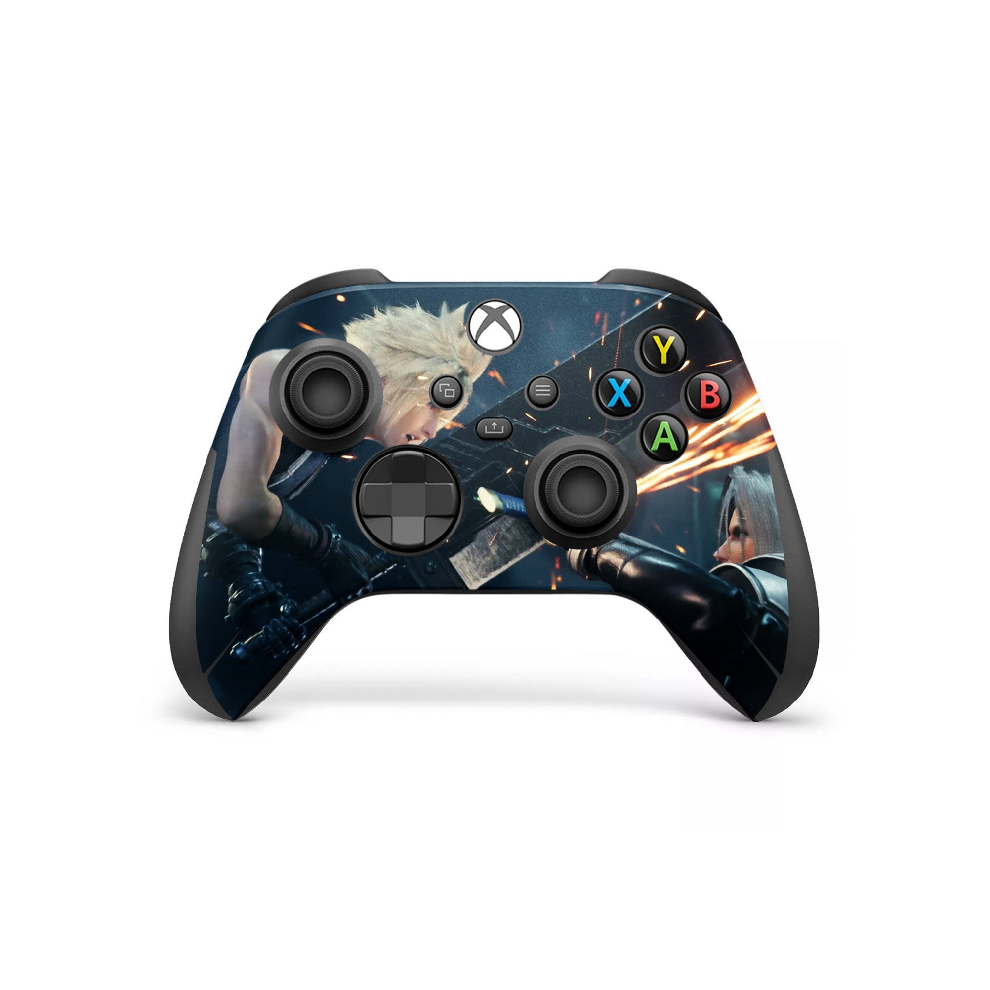 A video game skin featuring a Eternal Duel design for the Xbox Series Wireless Controller.