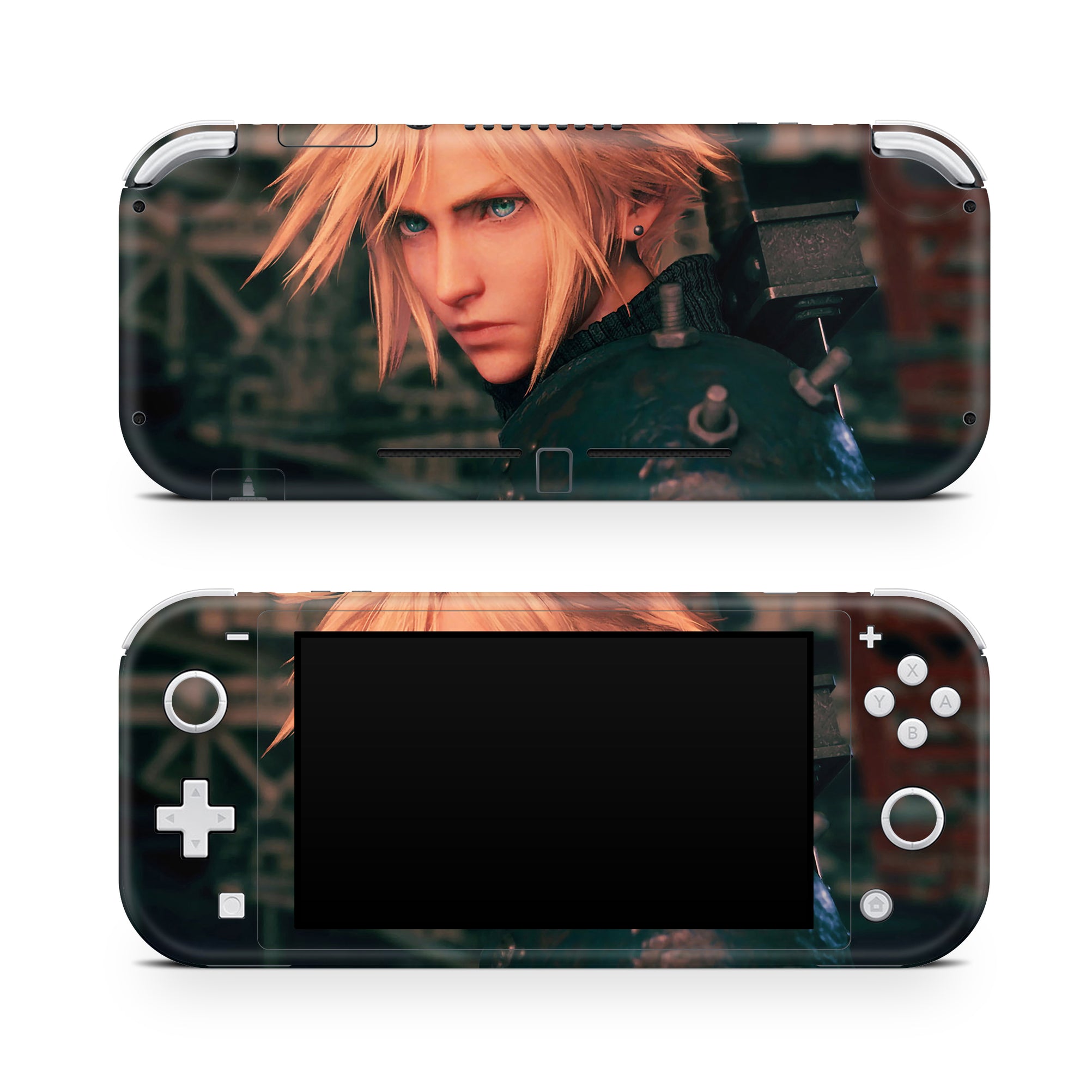 A video game skin featuring a Remake Hero design for the Nintendo Switch Lite.