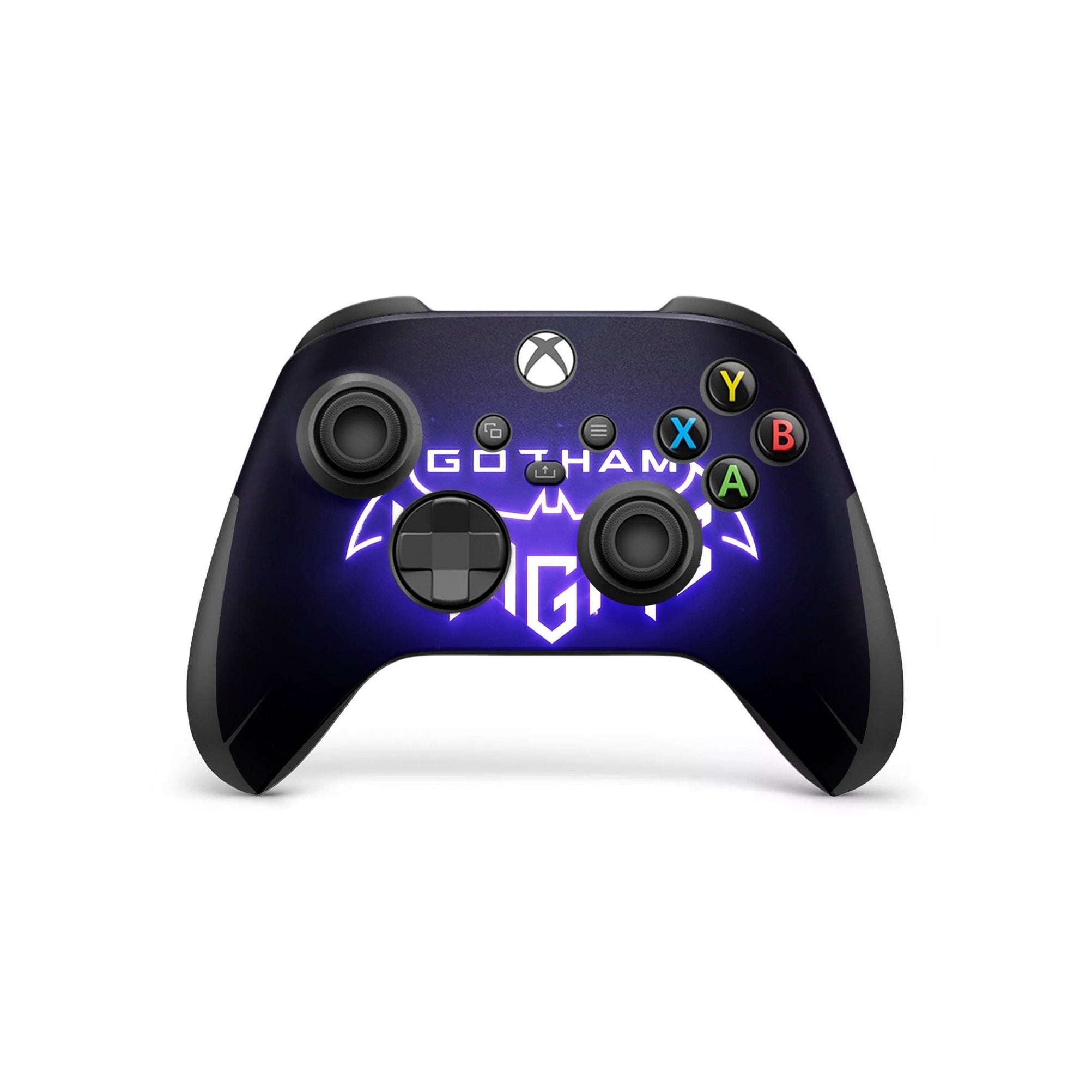 A video game skin featuring a Dark Protector Team design for the Xbox Series X Controller.