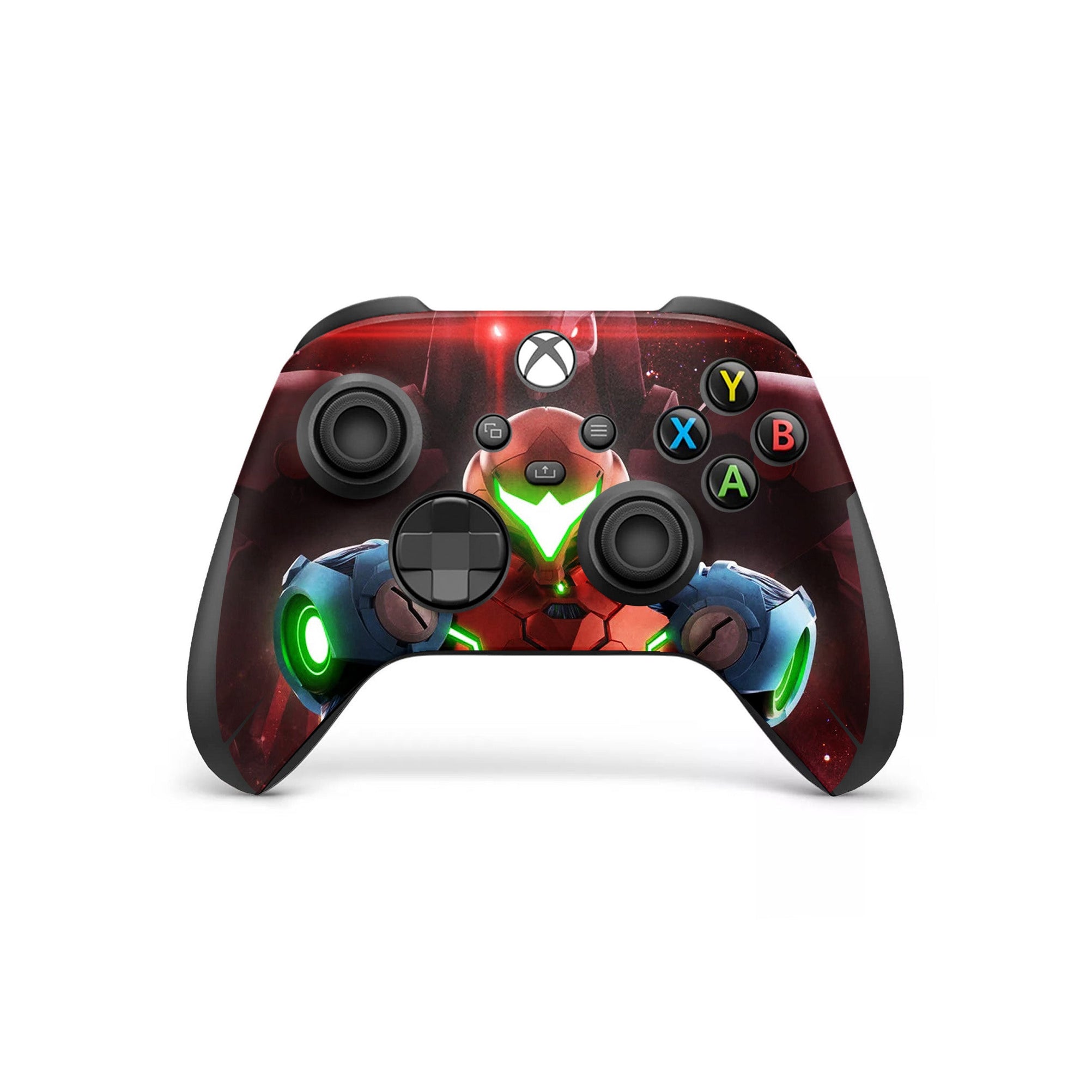 A video game skin featuring a Galactic Bounty Hunter 1 design for the Xbox Series Wireless Controller.