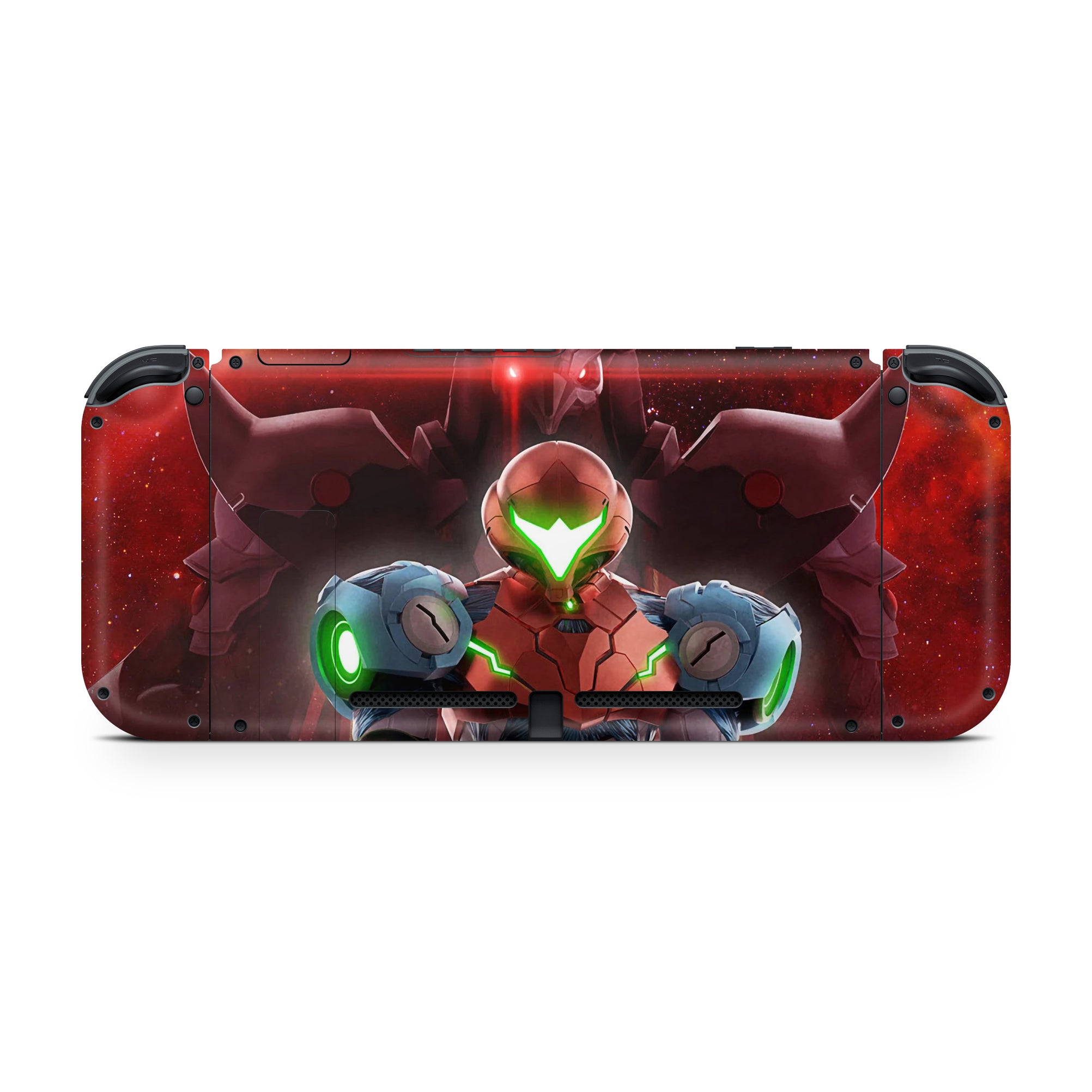 A video game skin featuring a Galactic Bounty Hunter 1 design for the Nintendo Switch.