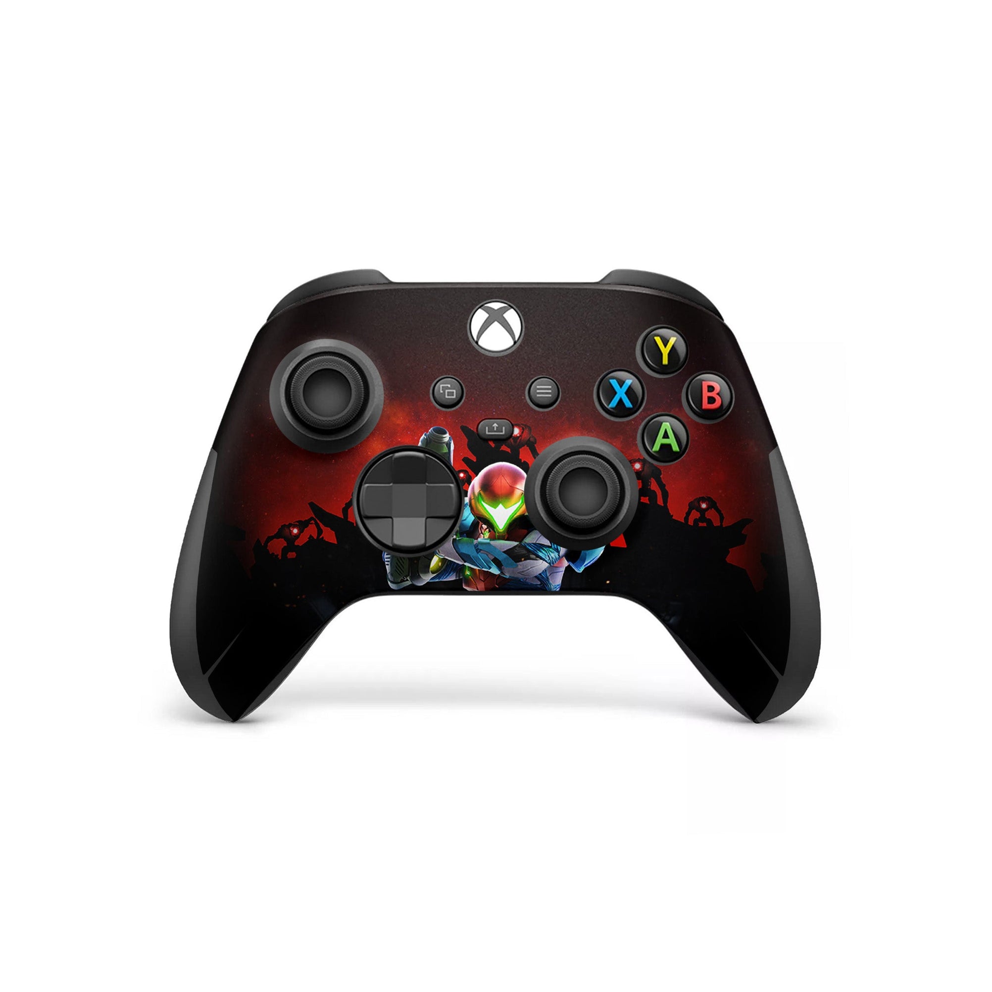 A video game skin featuring a Galactic Bounty Hunter 2 design for the Xbox Series Wireless Controller.