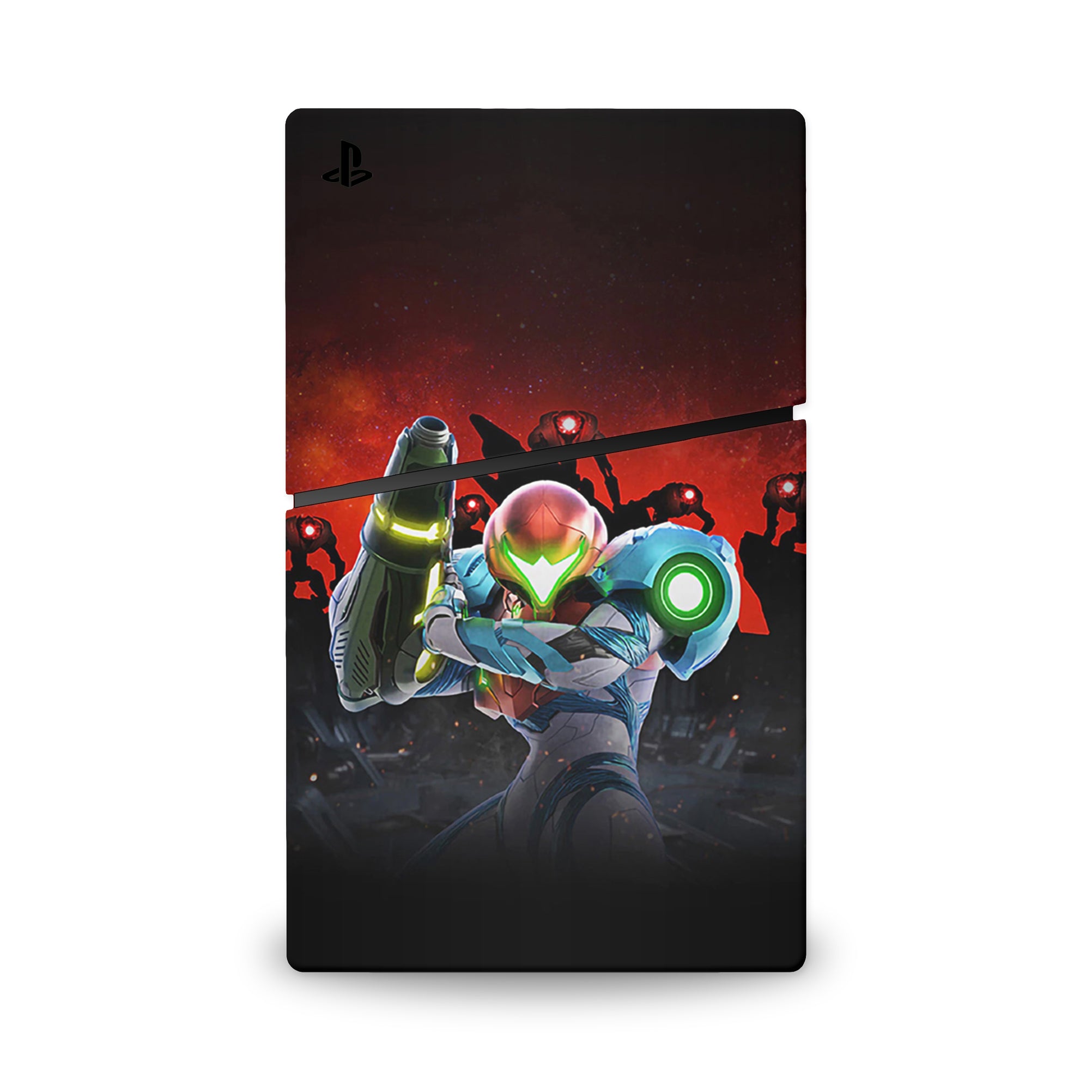 A video game skin featuring a Galactic Bounty Hunter 2 design for the PS5 Slim.