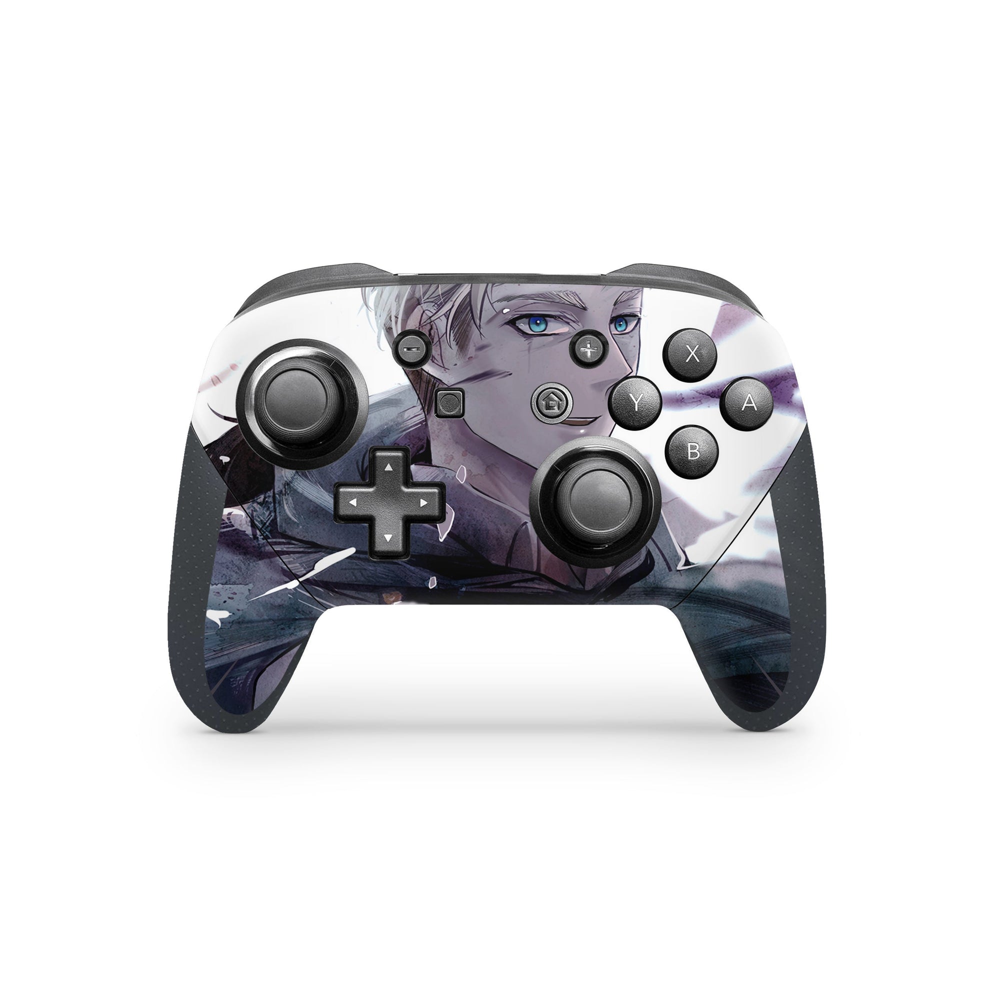 A video game skin featuring a Commander of the Scouts 1 design for the Nintendo Switch Pro Controller.