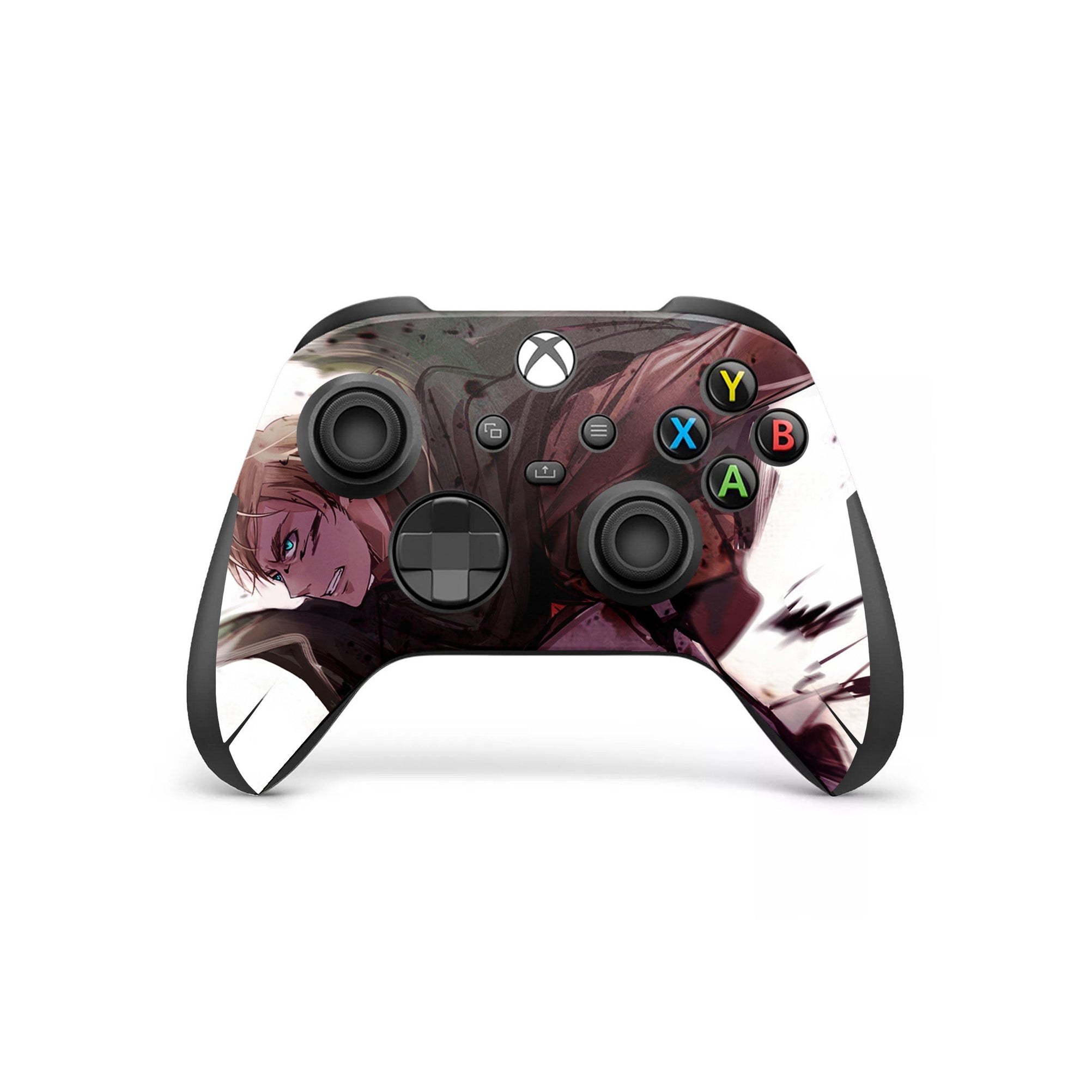 A video game skin featuring a Commander of the Scouts 2 design for the Xbox Series X Controller.