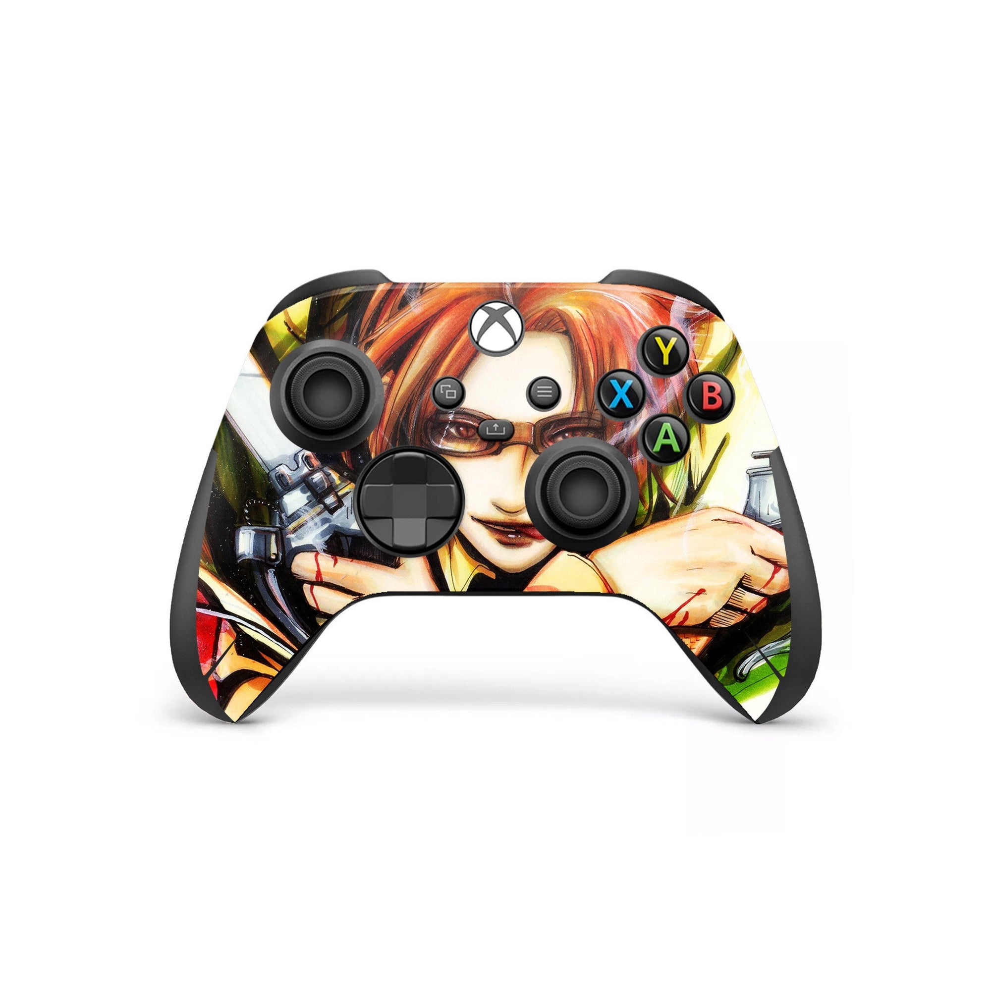 A video game skin featuring a Titan Enthusiast 1 design for the Xbox Series X Controller.