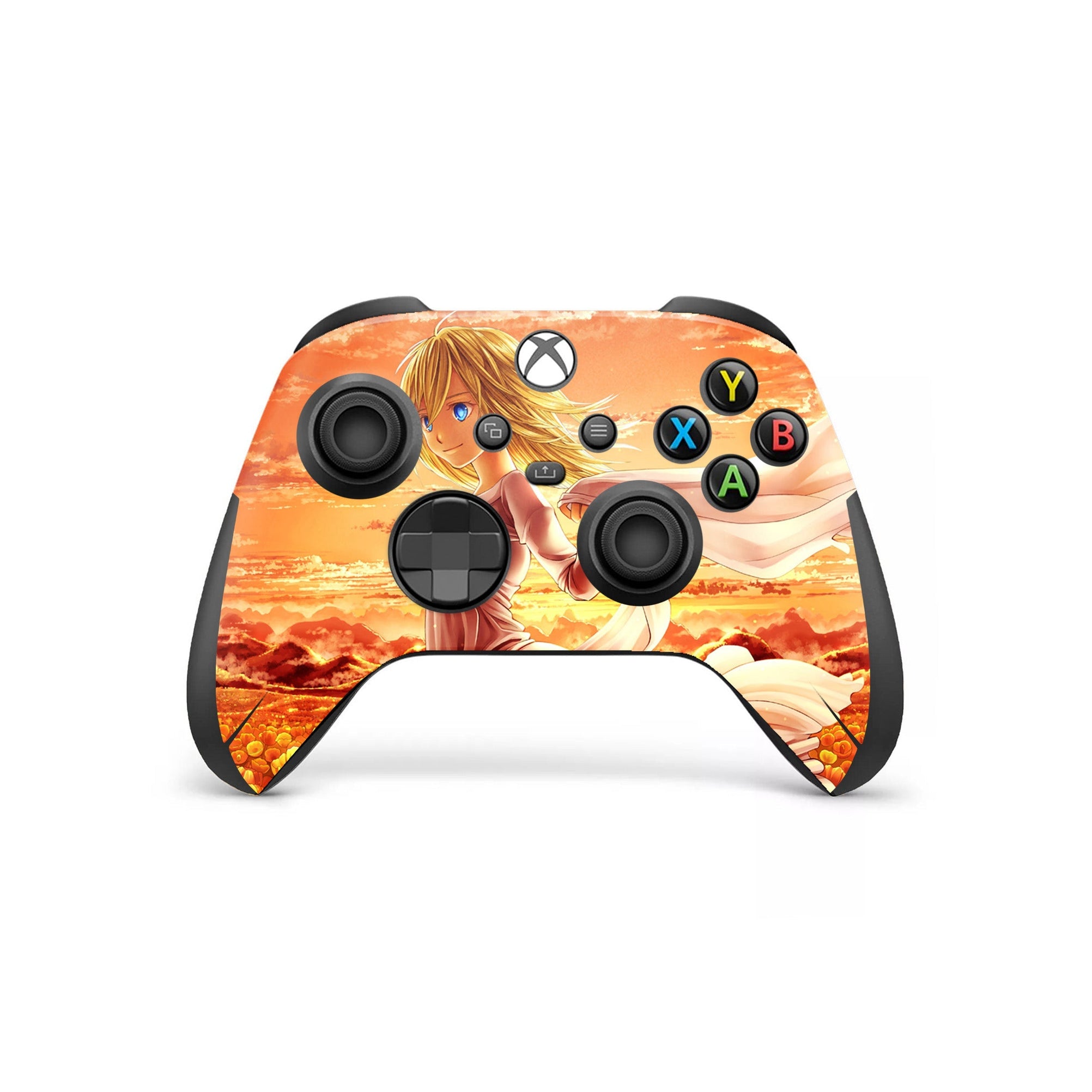 A video game skin featuring a Monarch of the Haven 3 design for the Xbox Series X Controller.