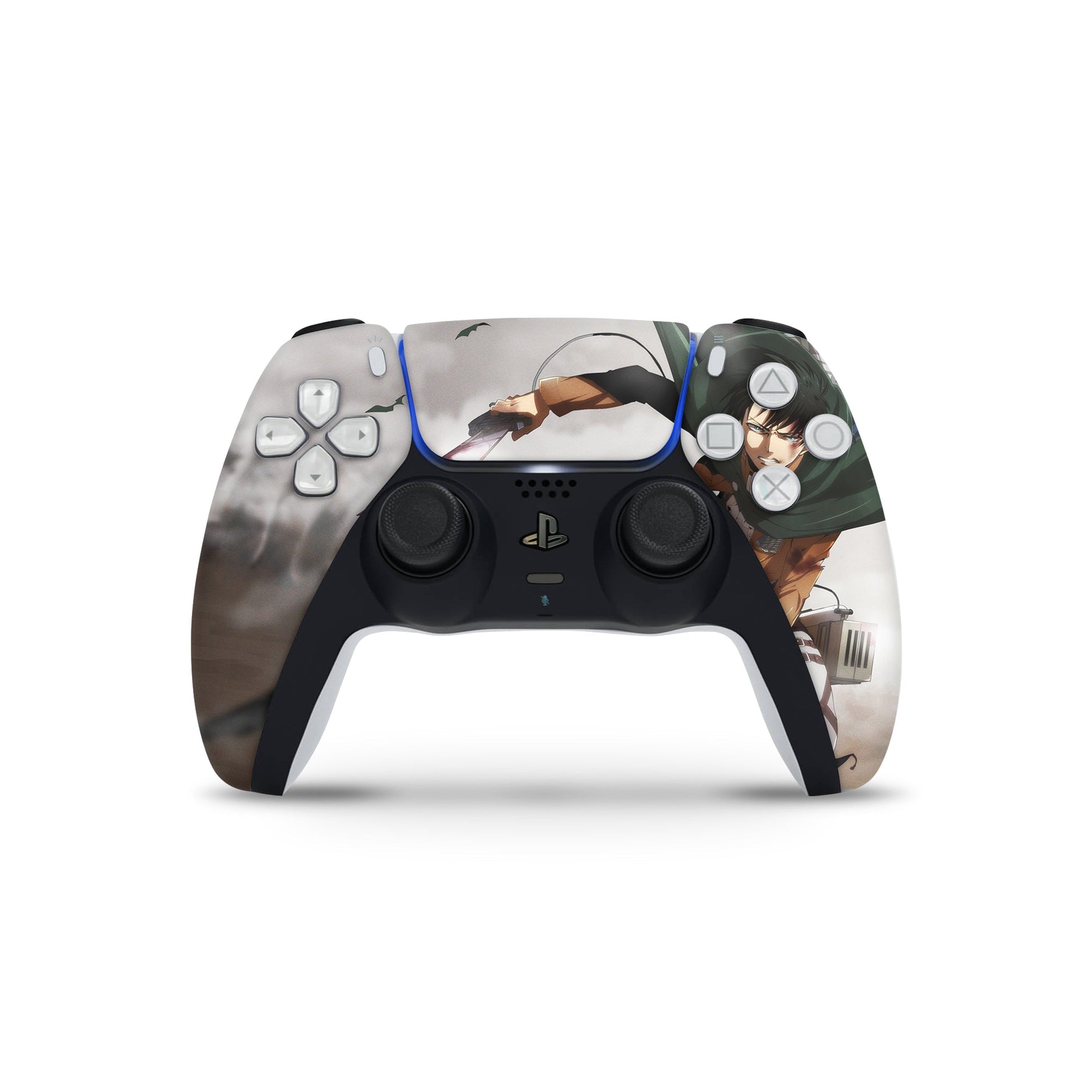 A video game skin featuring a Humanity's Strongest 4 design for the PS5 Controller.