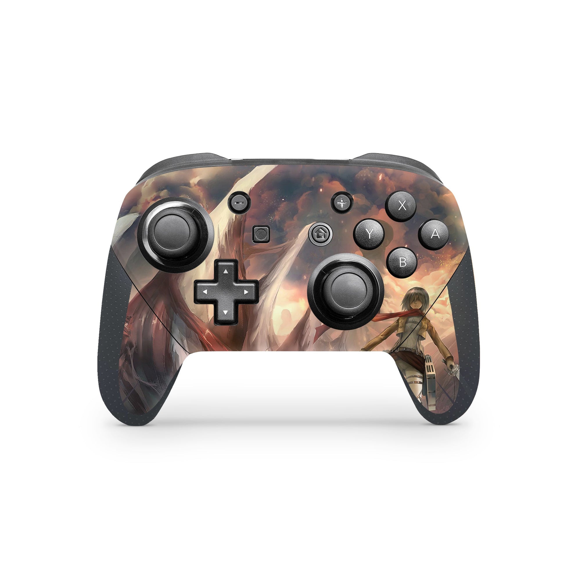 A video game skin featuring a Loyal Protector 1 design for the Nintendo Switch Pro Controller.