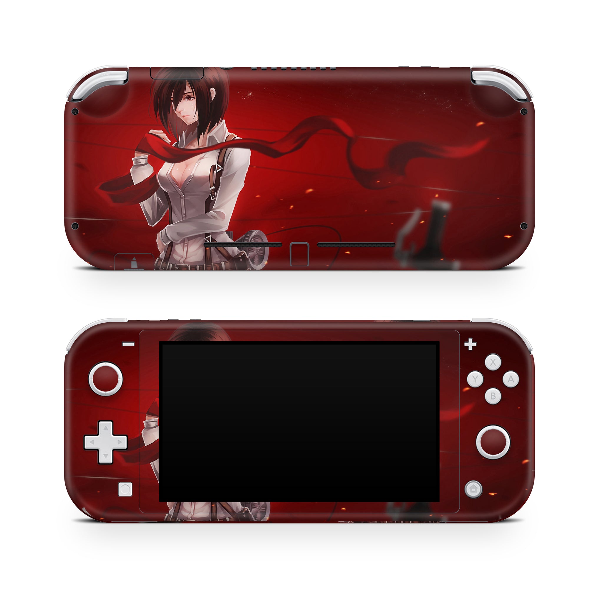 A video game skin featuring a Loyal Protector 2 design for the Nintendo Switch Lite.