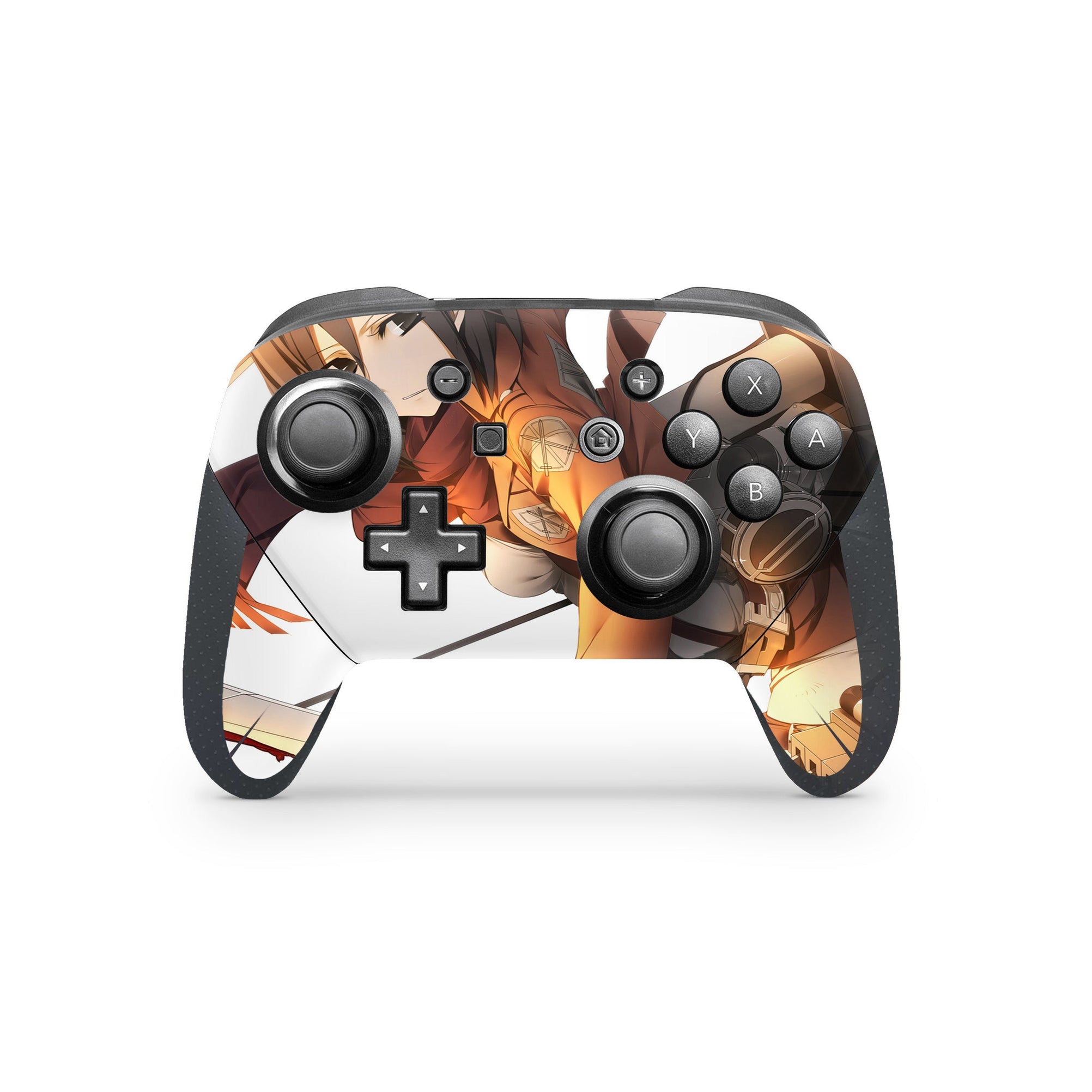 A video game skin featuring a Loyal Protector 4 design for the Nintendo Switch Pro Controller.