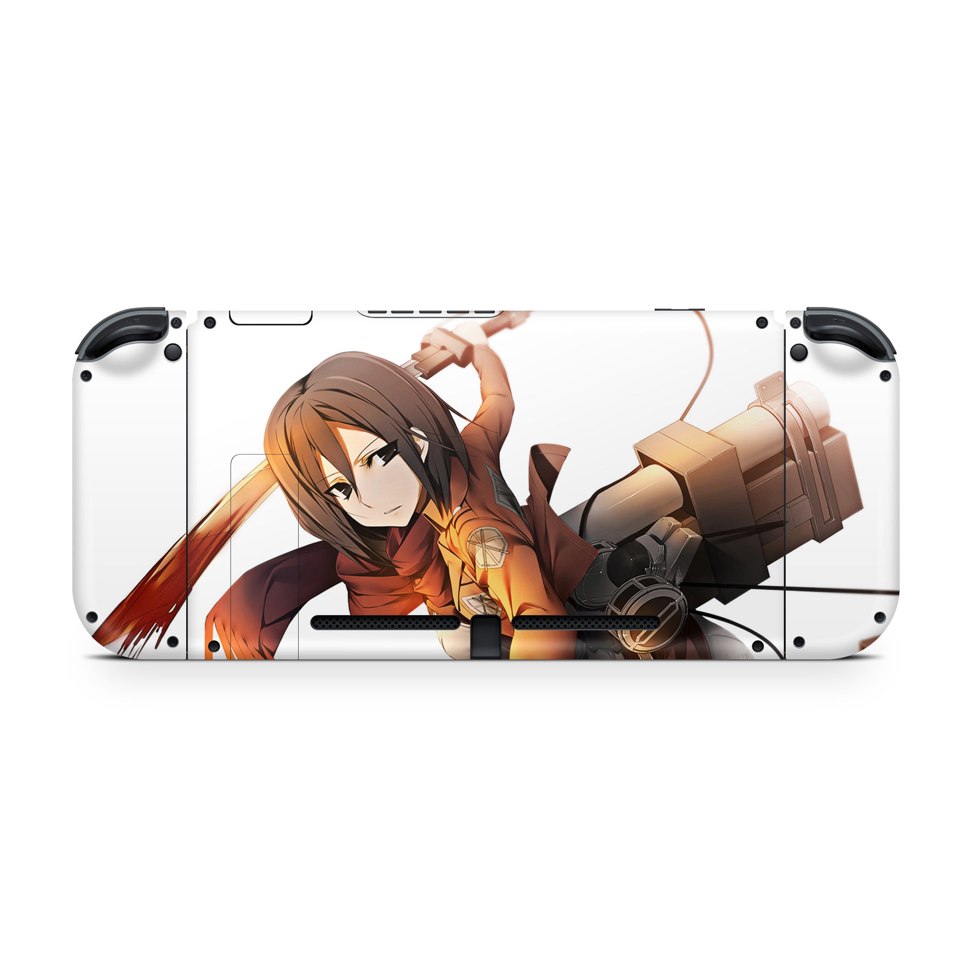 A video game skin featuring a Loyal Protector 4 design for the Nintendo Switch.