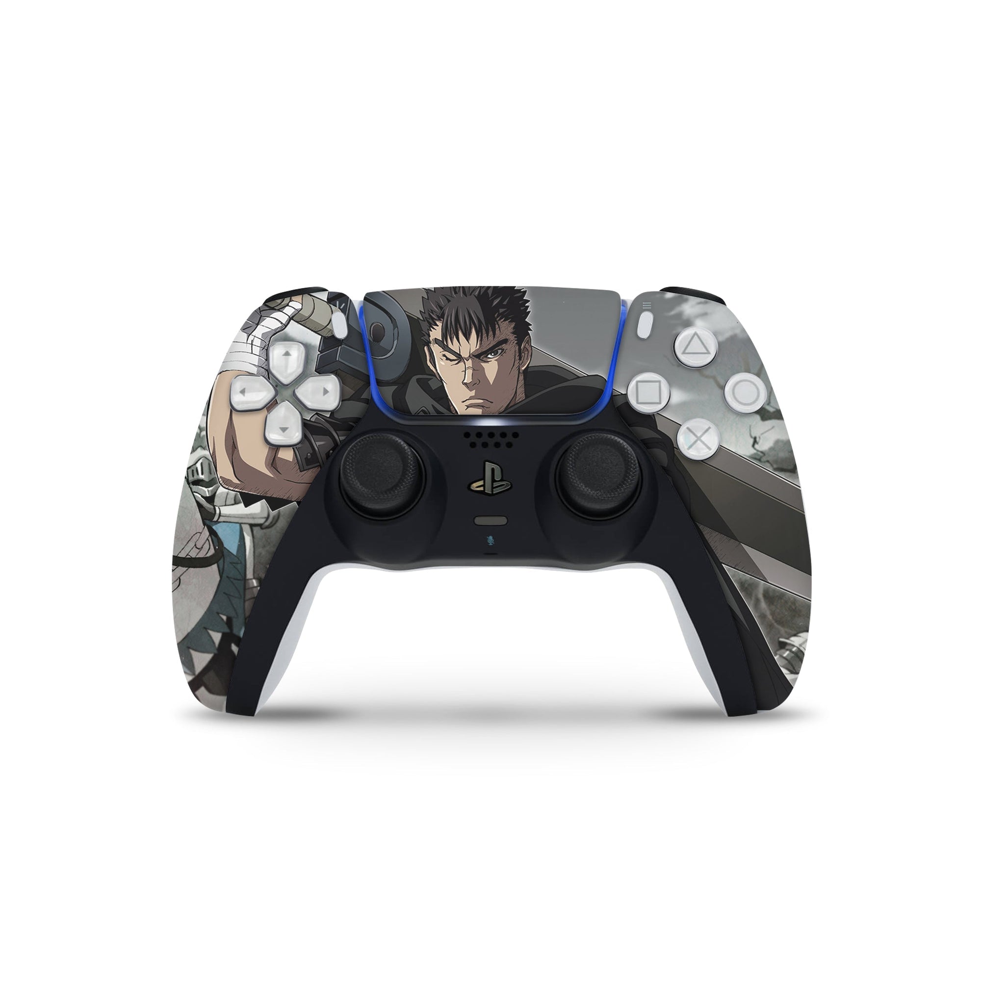 A video game skin featuring a Dark Swordsman 1 design for the PS5 Controller.