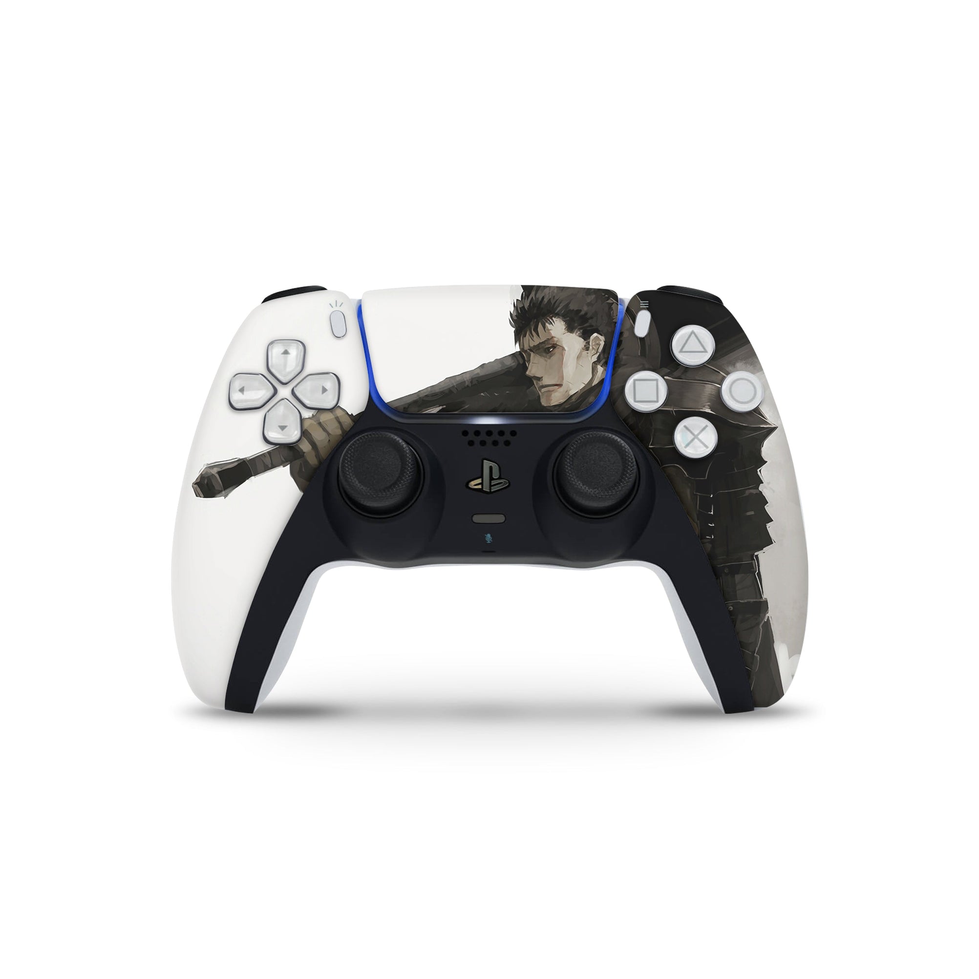 A video game skin featuring a Dark Swordsman 7 design for the PS5 Controller.