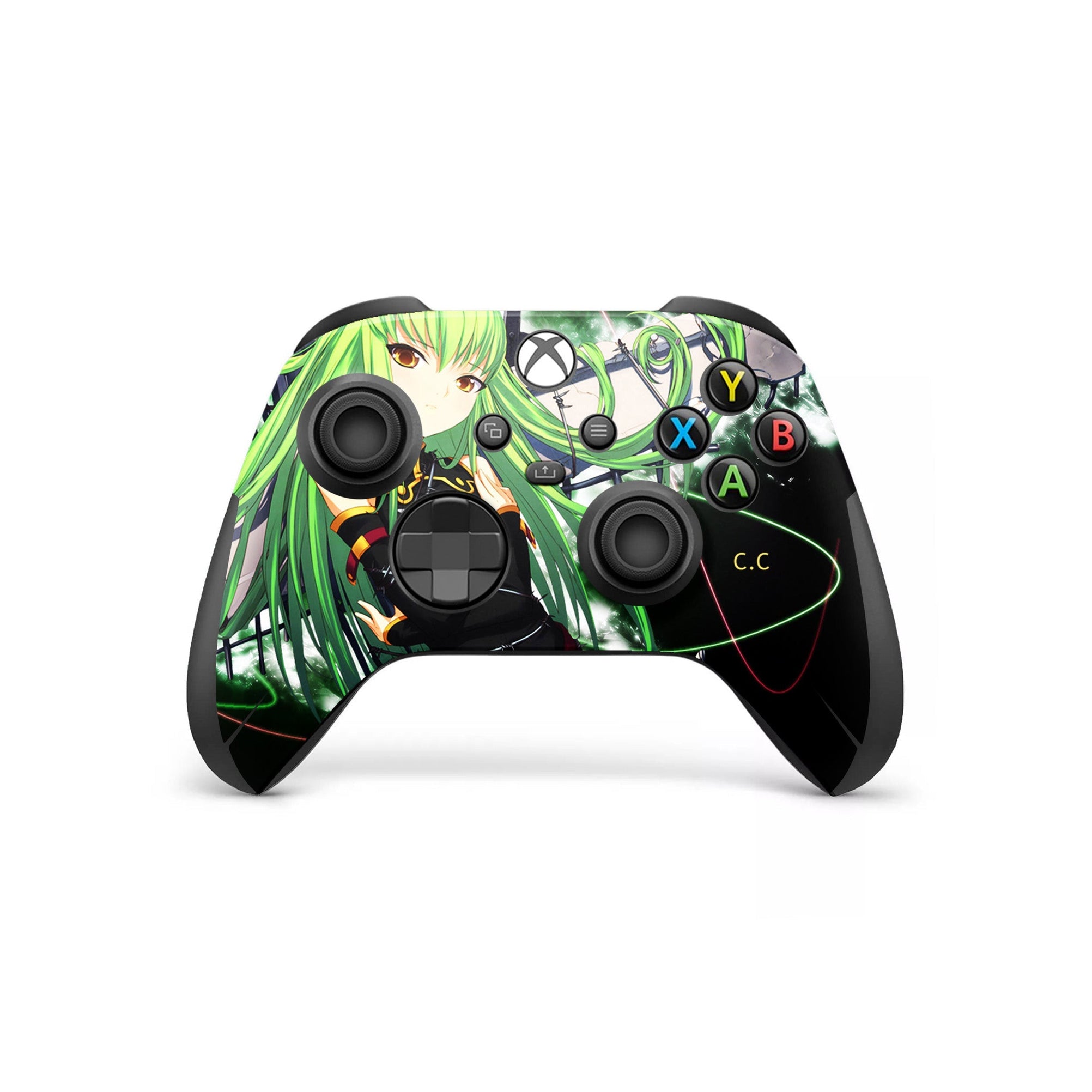 A video game skin featuring a Immortal Enigma 3 design for the Xbox Series X Controller.