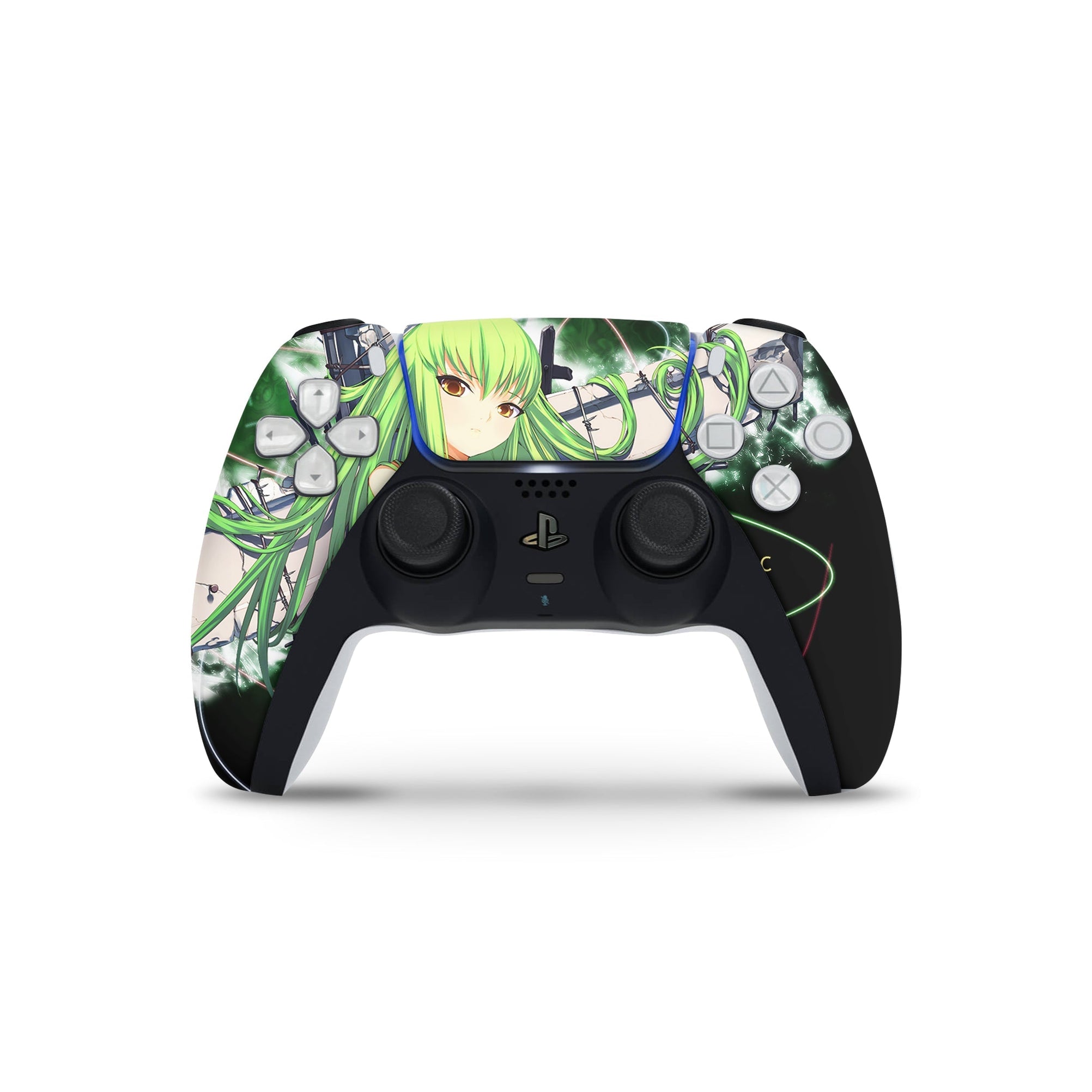 A video game skin featuring a Immortal Enigma 3 design for the PS5 Controller.